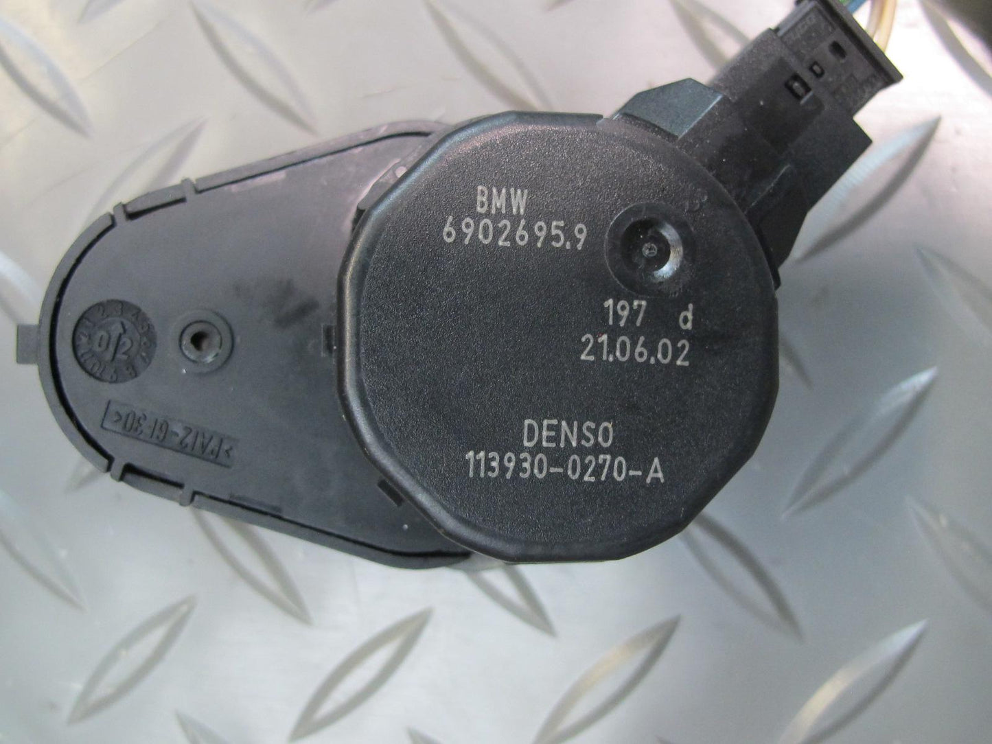 03-08 BMW E86 E85 Z4 A/C Heater Flap Door Actuator Motor w Wiring Set OEM