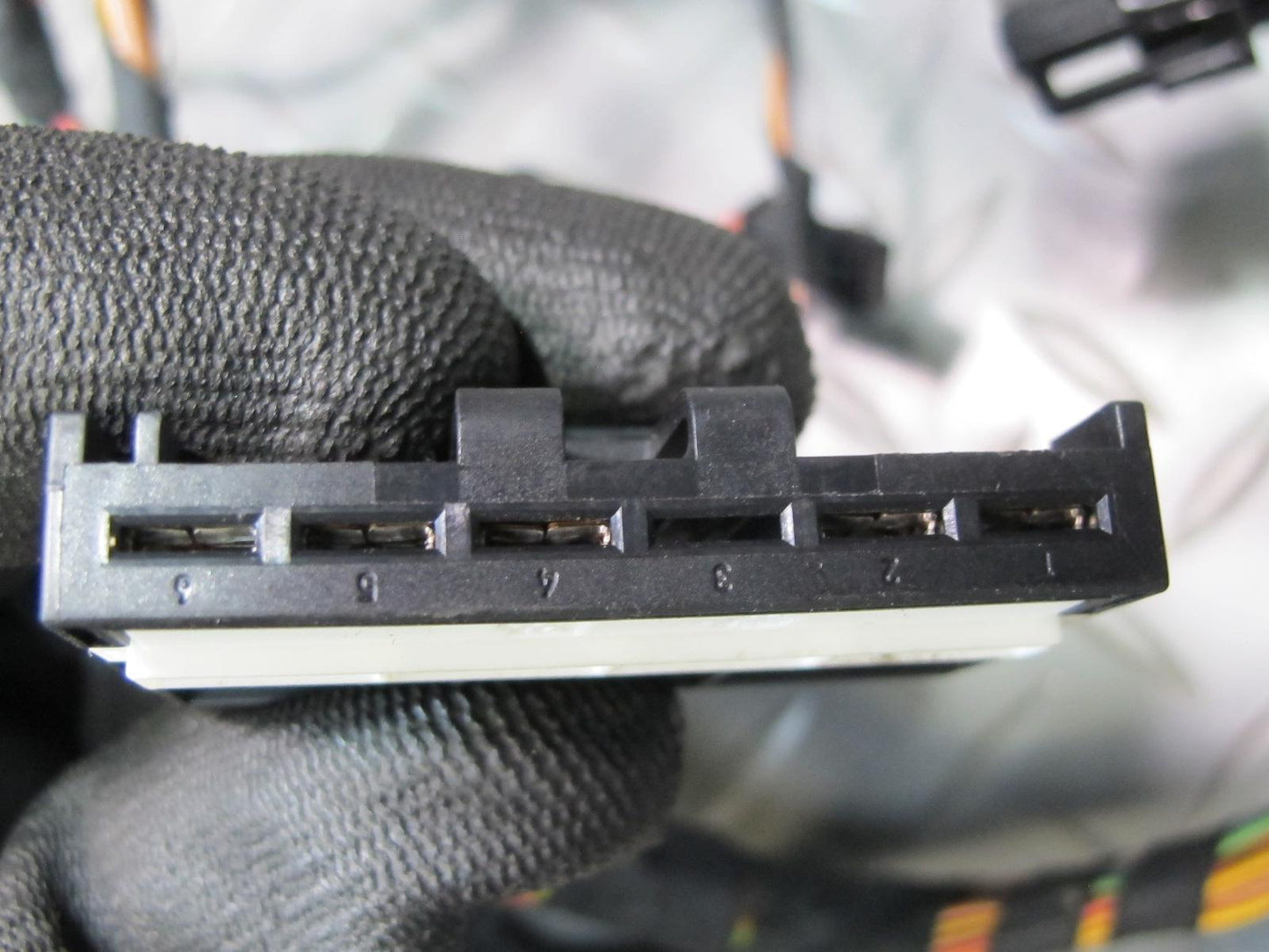 03-08 BMW E86 E85 Z4 A/C Heater Flap Door Actuator Motor w Wiring Set OEM