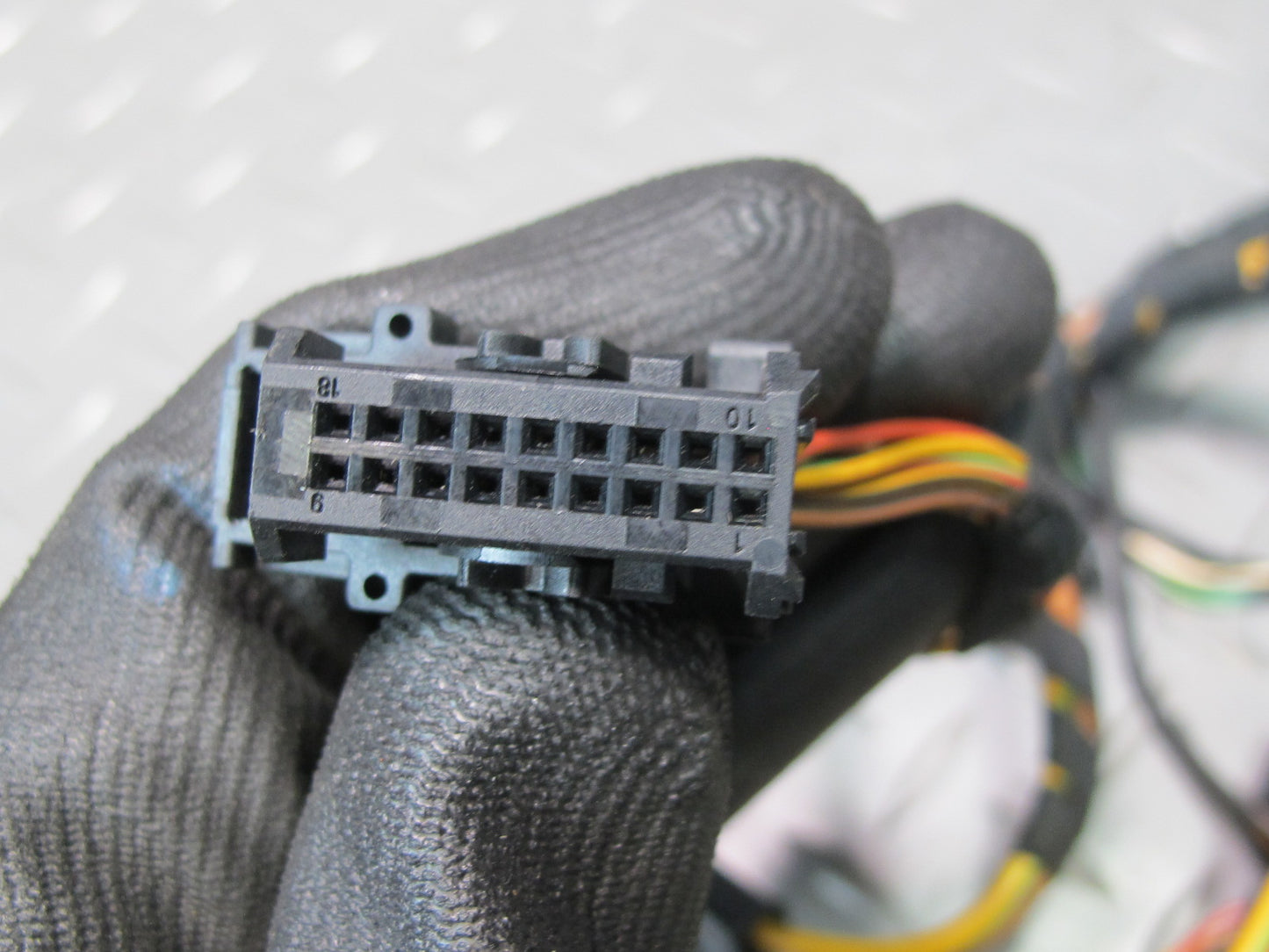 03-08 BMW E86 E85 Z4 A/C Heater Flap Door Actuator Motor w Wiring Set OEM