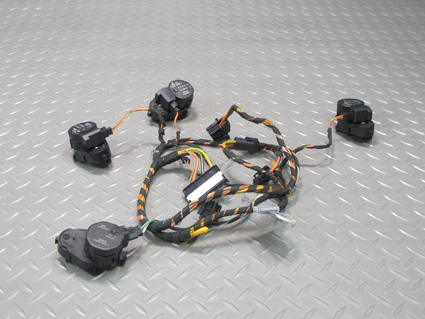 03-08 BMW E86 E85 Z4 A/C Heater Flap Door Actuator Motor w Wiring Set OEM