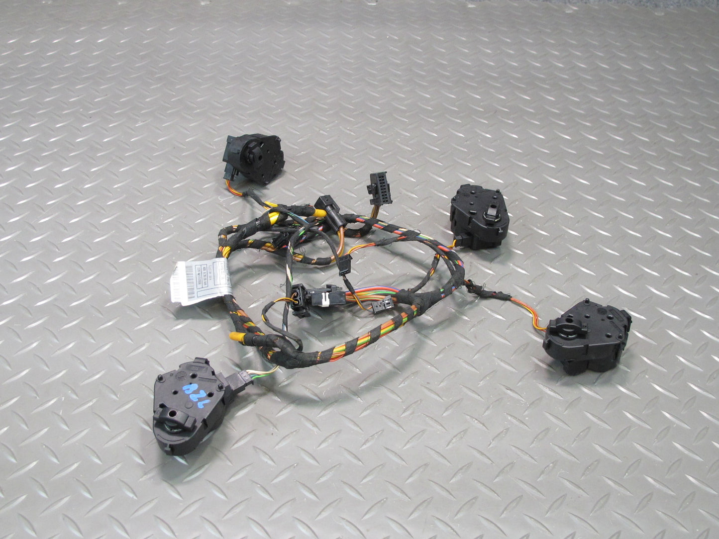 03-08 BMW E86 E85 Z4 A/C Heater Flap Door Actuator Motor w Wiring Set OEM