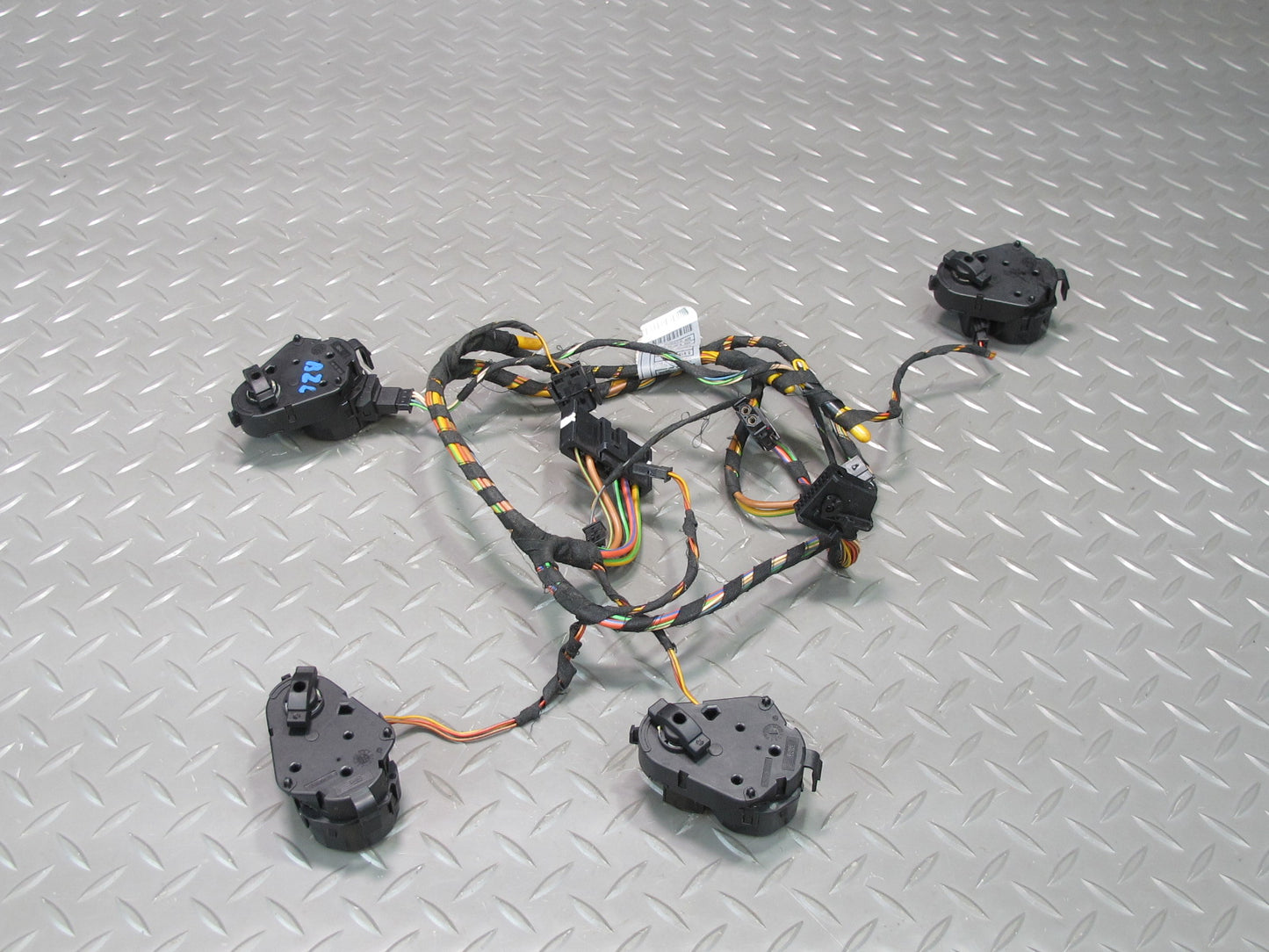 03-08 BMW E86 E85 Z4 A/C Heater Flap Door Actuator Motor w Wiring Set OEM