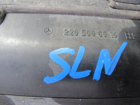 03-06 Mercedes R230 SL600 Engine Oil Cooler w Duct Shroud OEM