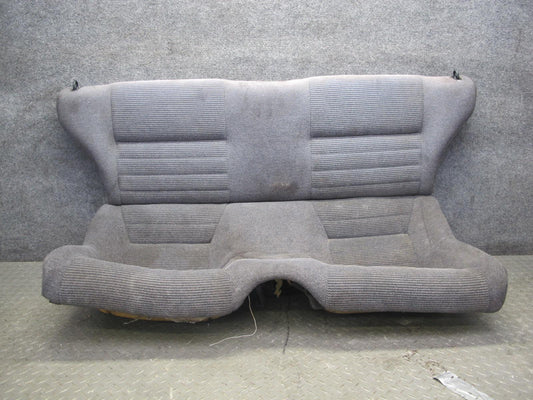 90-96 Nissan Z32 300ZX 2+2 Rear Seat Upper & Lower Cloth Cushion Gray OEM