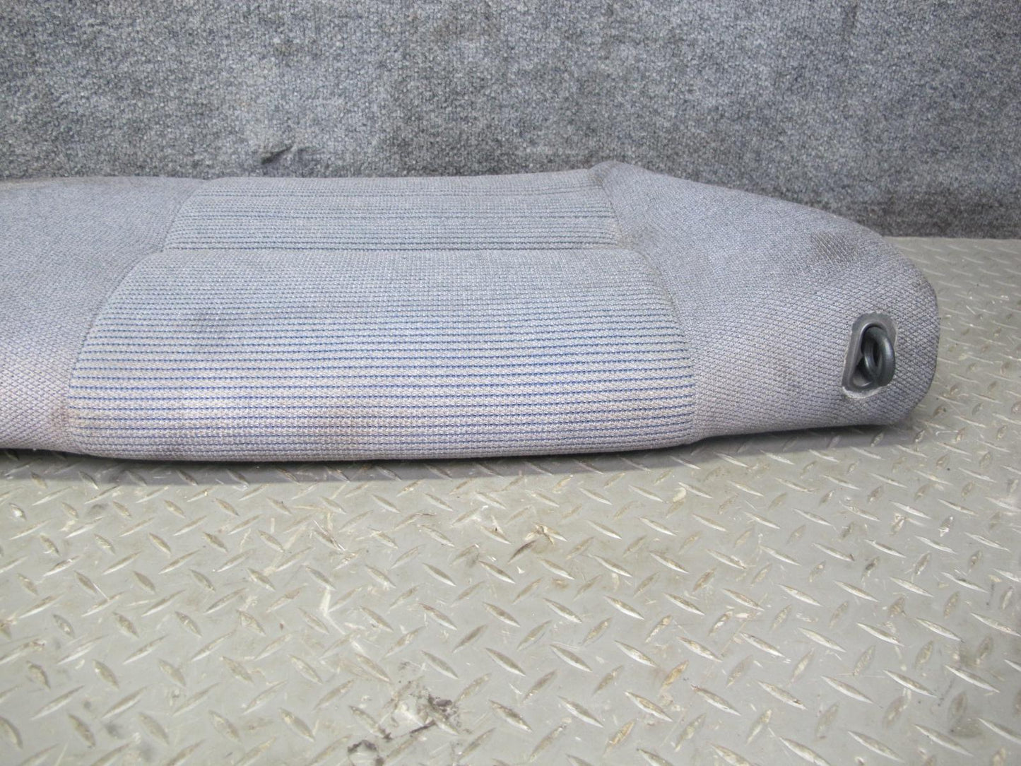 90-96 Nissan Z32 300ZX 2+2 Rear Seat Upper & Lower Cloth Cushion Gray OEM