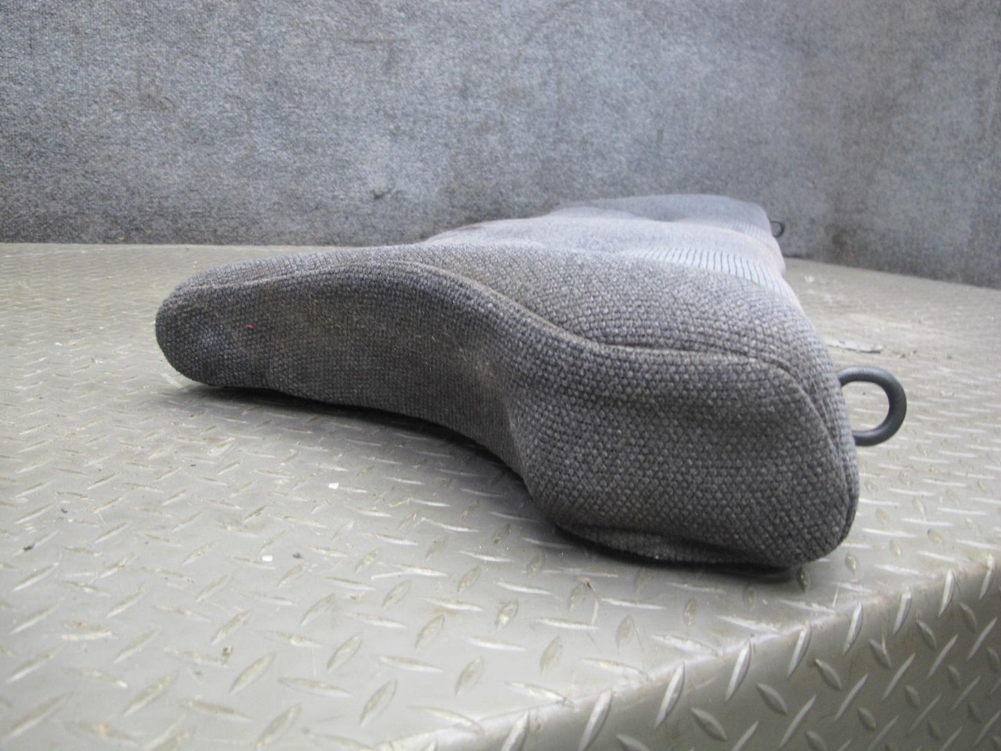 90-96 Nissan Z32 300ZX 2+2 Rear Seat Upper & Lower Cloth Cushion Gray OEM