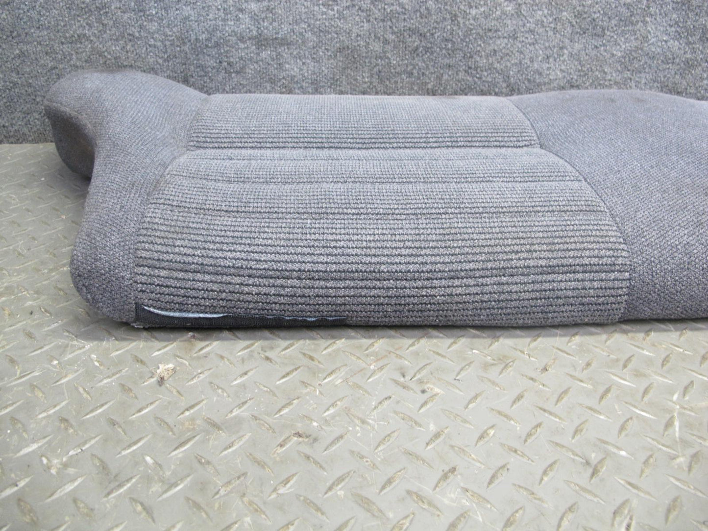 90-96 Nissan Z32 300ZX 2+2 Rear Seat Upper & Lower Cloth Cushion Gray OEM