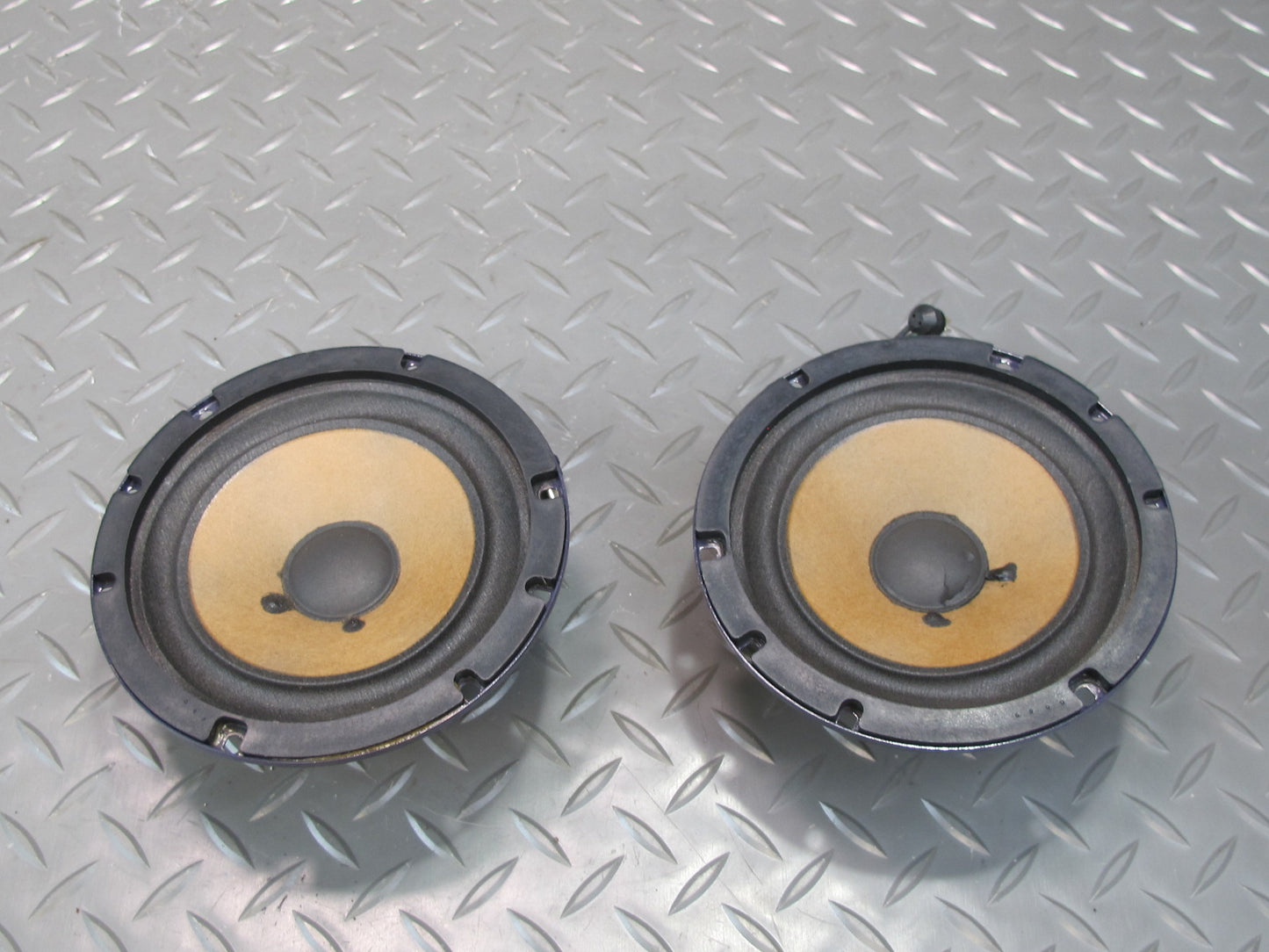 77-85 Mercedes W123 300D Set of 2 Sedan Rear Left & Right Deck Speaker OEM