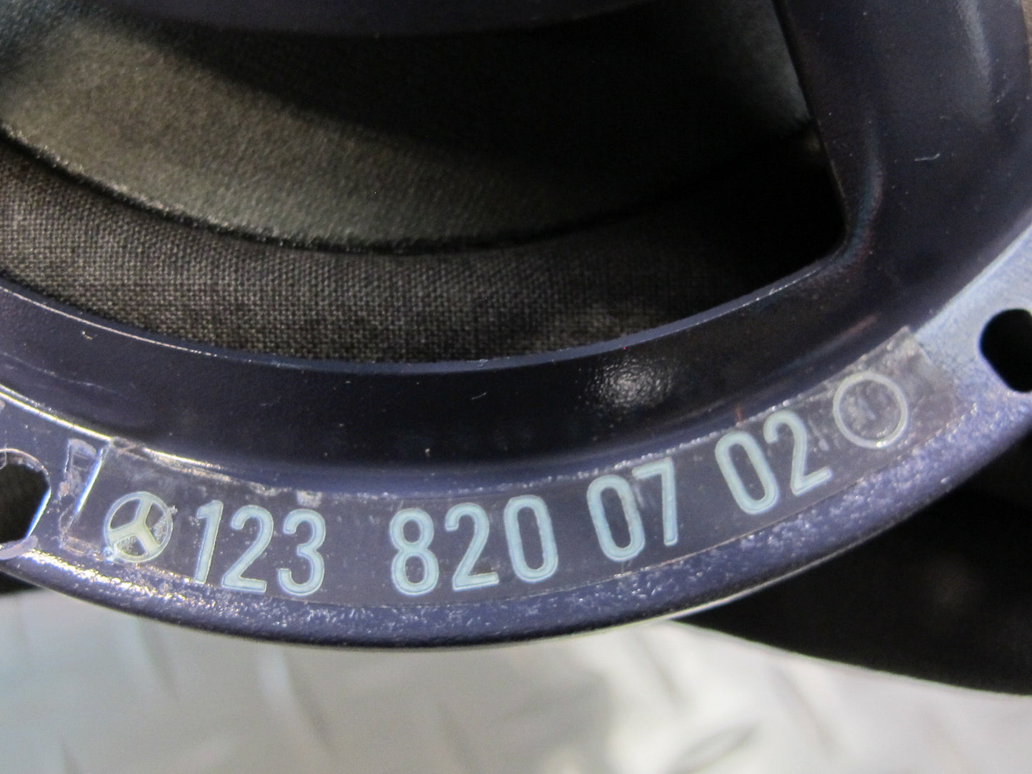 77-85 Mercedes W123 300D Set of 2 Sedan Rear Left & Right Deck Speaker OEM