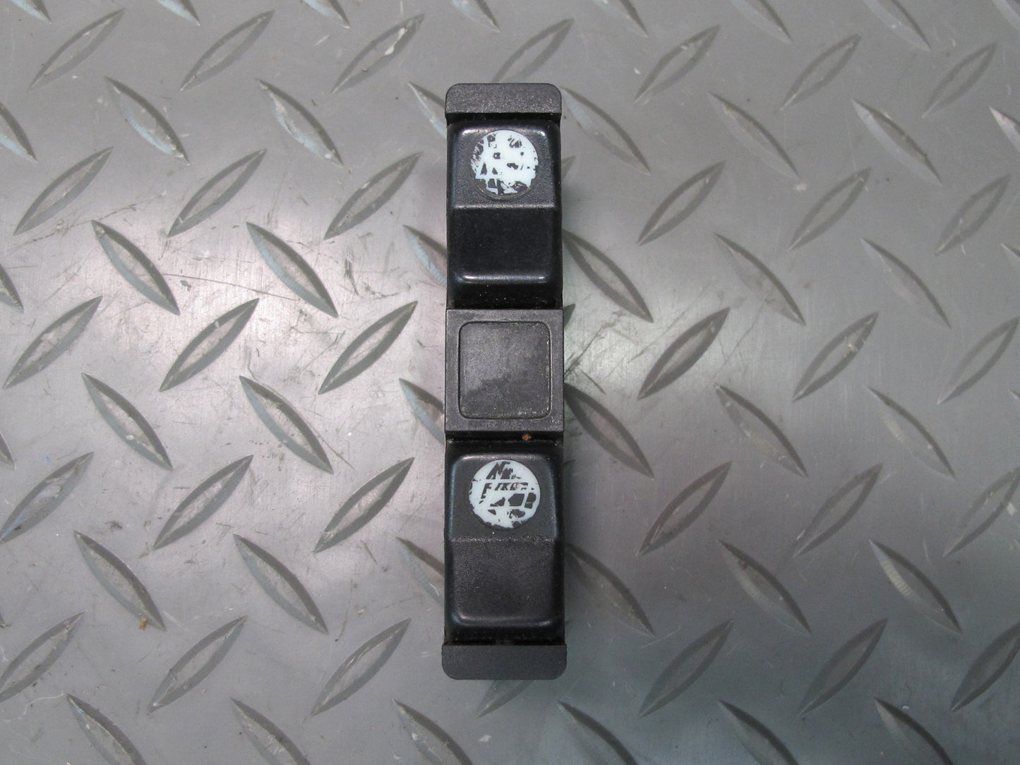 77-85 Mercedes 300D W123 Mirror Hazard Window Defrost Light ANT Switch Set OEM