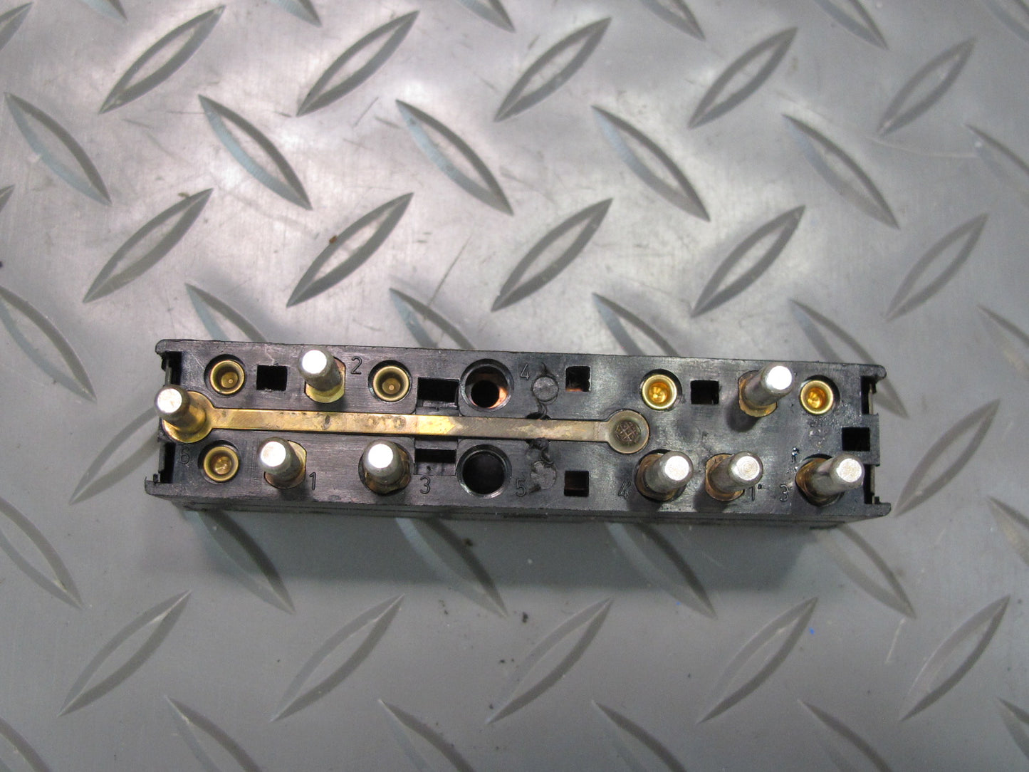 77-85 Mercedes 300D W123 Mirror Hazard Window Defrost Light ANT Switch Set OEM