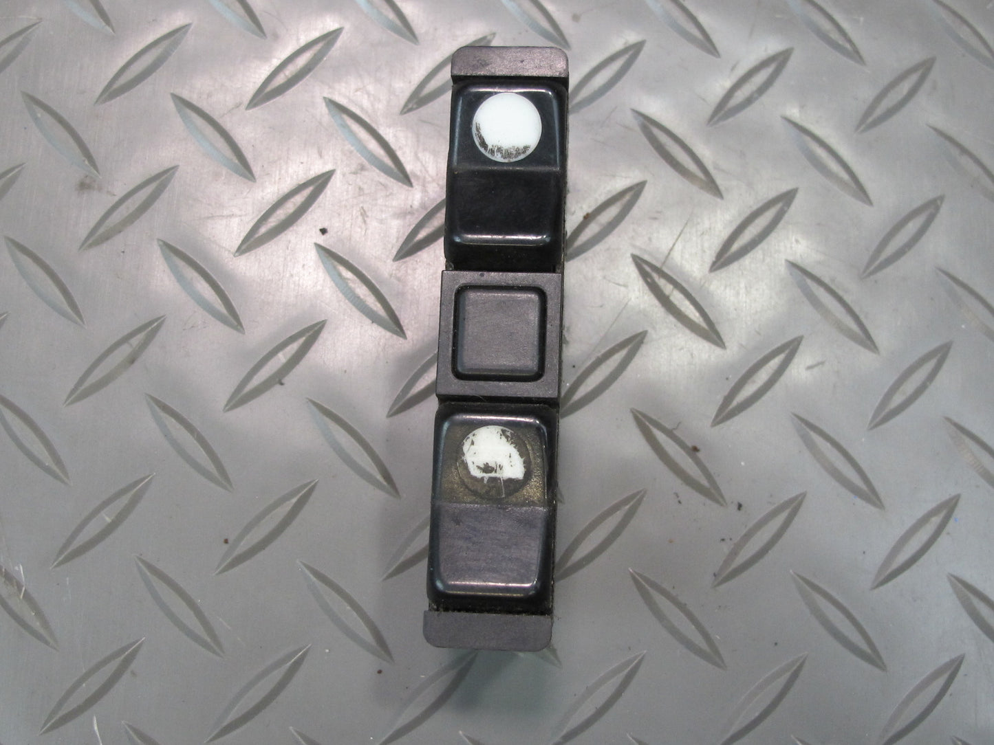 77-85 Mercedes 300D W123 Mirror Hazard Window Defrost Light ANT Switch Set OEM