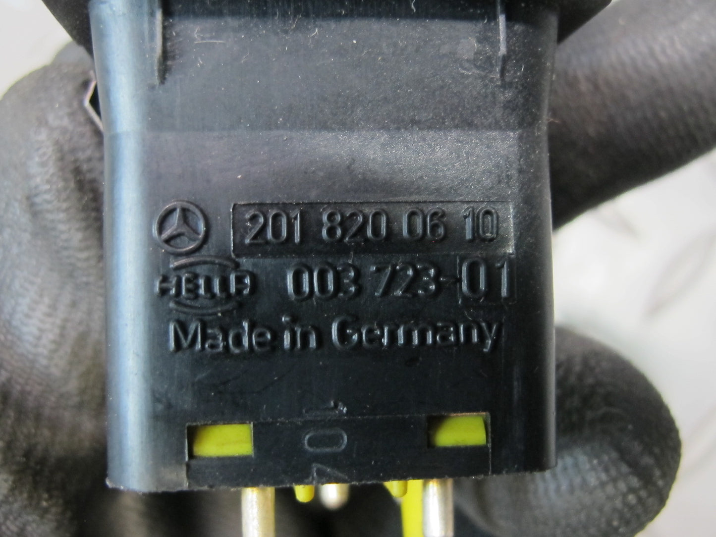 77-85 Mercedes 300D W123 Mirror Hazard Window Defrost Light ANT Switch Set OEM