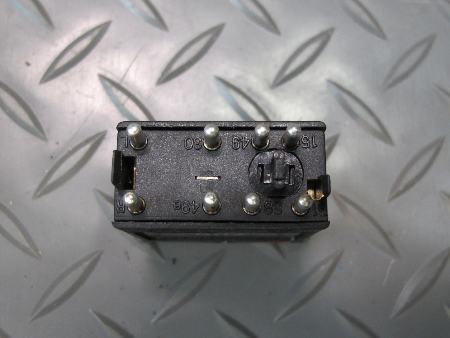 77-85 Mercedes 300D W123 Mirror Hazard Window Defrost Light ANT Switch Set OEM