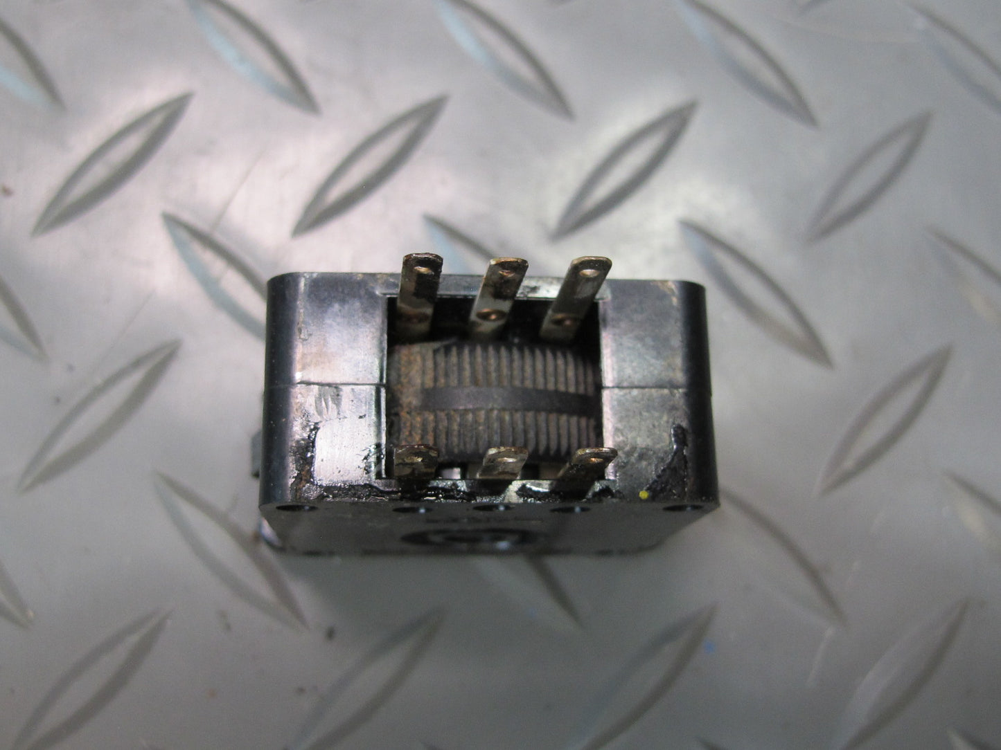 77-85 Mercedes 300D W123 Mirror Hazard Window Defrost Light ANT Switch Set OEM