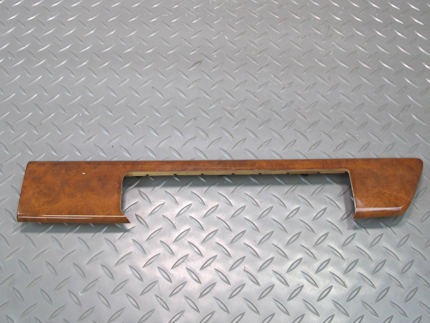 86-91 Mercedes W126 560SEL Center Set of 4 Door Wood Trim Bezel Cover Panel OEM