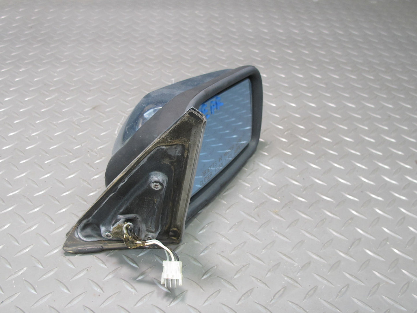 77-85 Mercedes W123 300D Front Right Door Exterior Side View Mirror OEM