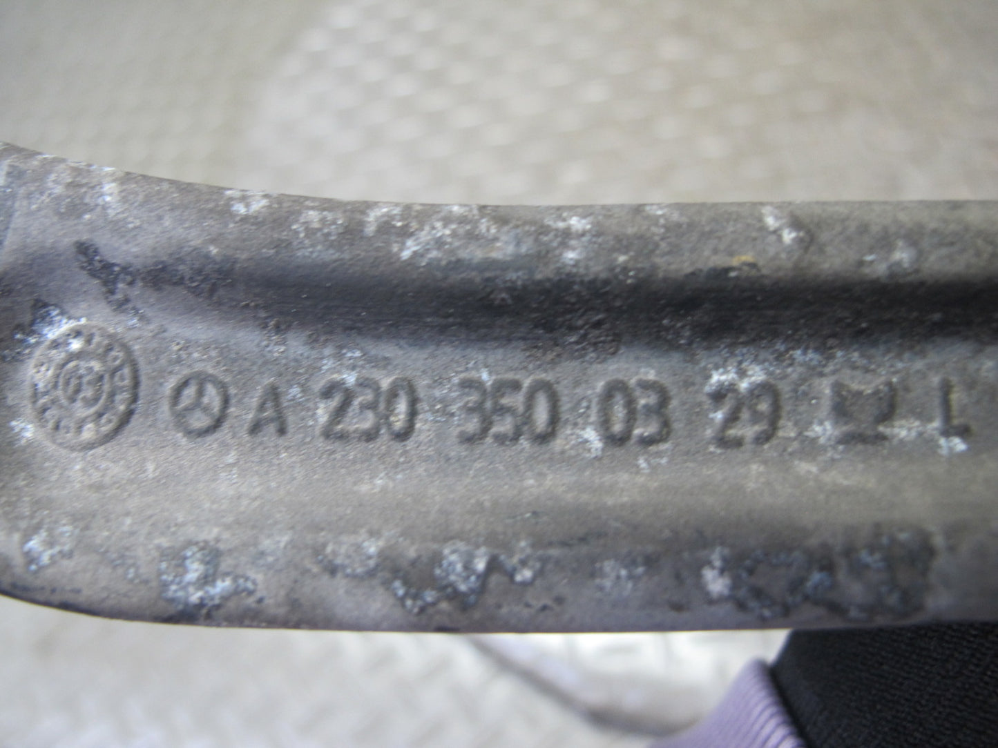 03-08 Mercedes R230 Sl-class Set of 5 Rear Left Upper & Lower Control Arm OEM