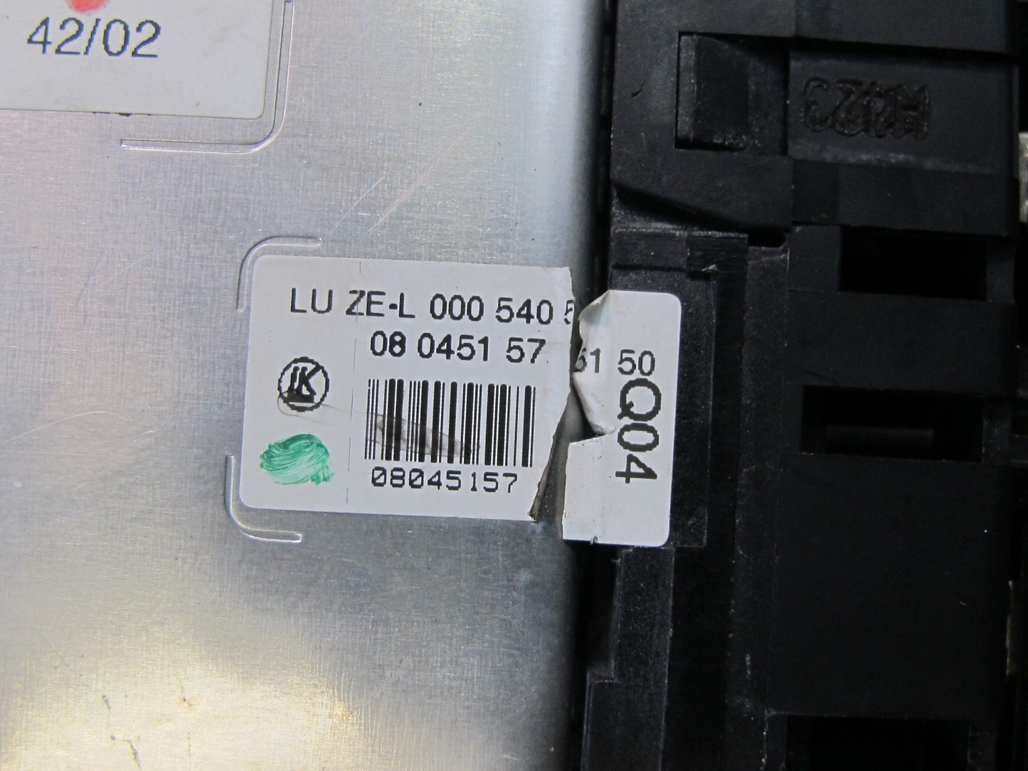 03-12 Mercedes R230 Sl-class Front Left SAM Fuse Relay Box Module 2305450832 OEM