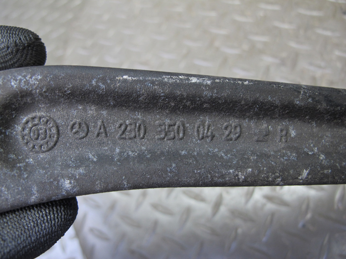 03-08 Mercedes R230 Sl-class Set of 5 Rear Right Upper & Lower Control Arm OEM