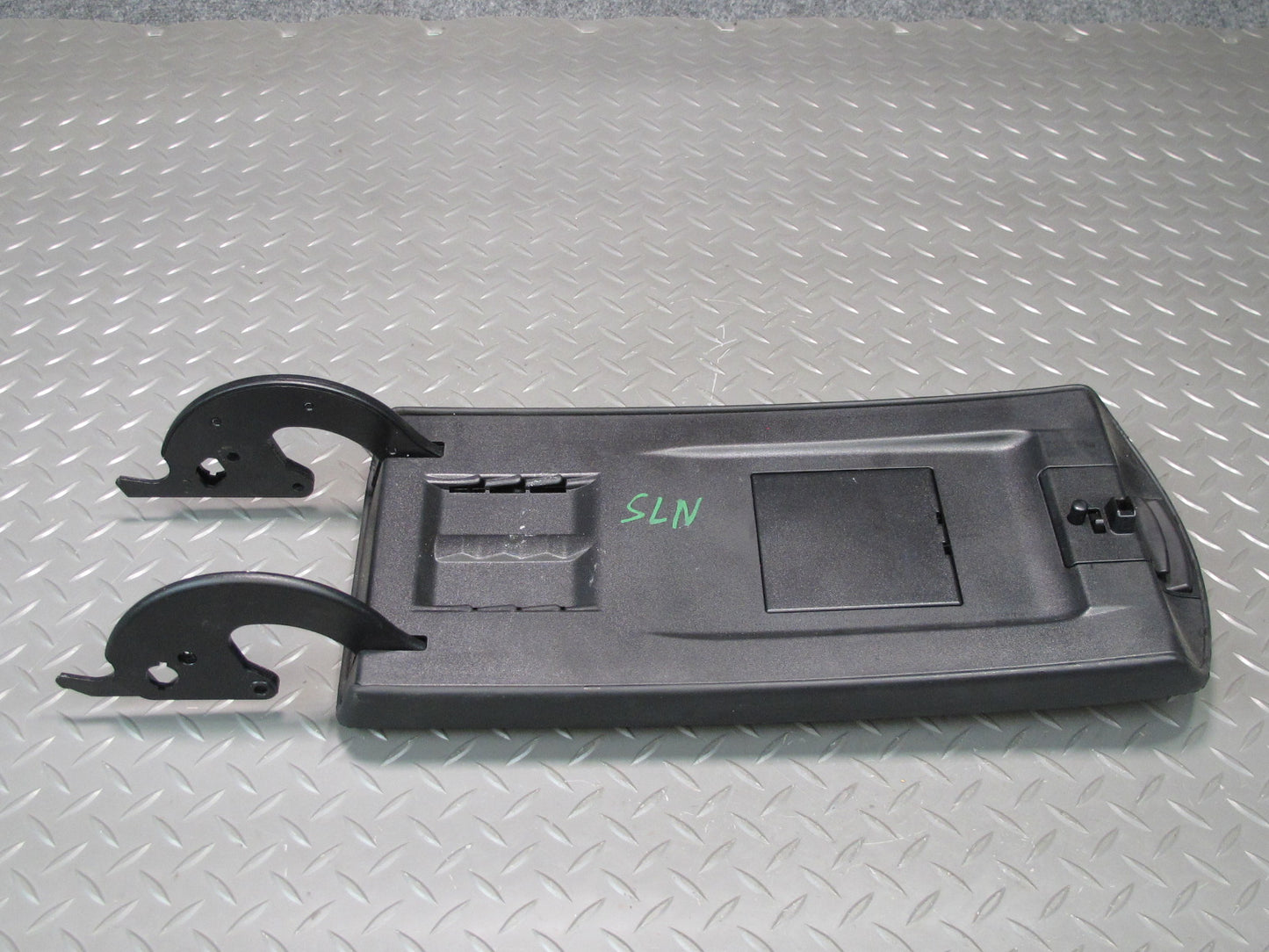 03-06 Mercedes R230 Center Console Leather Armrest Lid Cover OEM