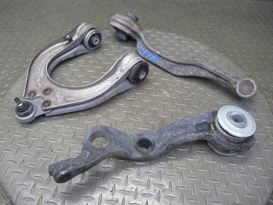 03-08 Mercedes R230 Sl-class Set of 3 Front Right Upper & Lower Control Arm OEM