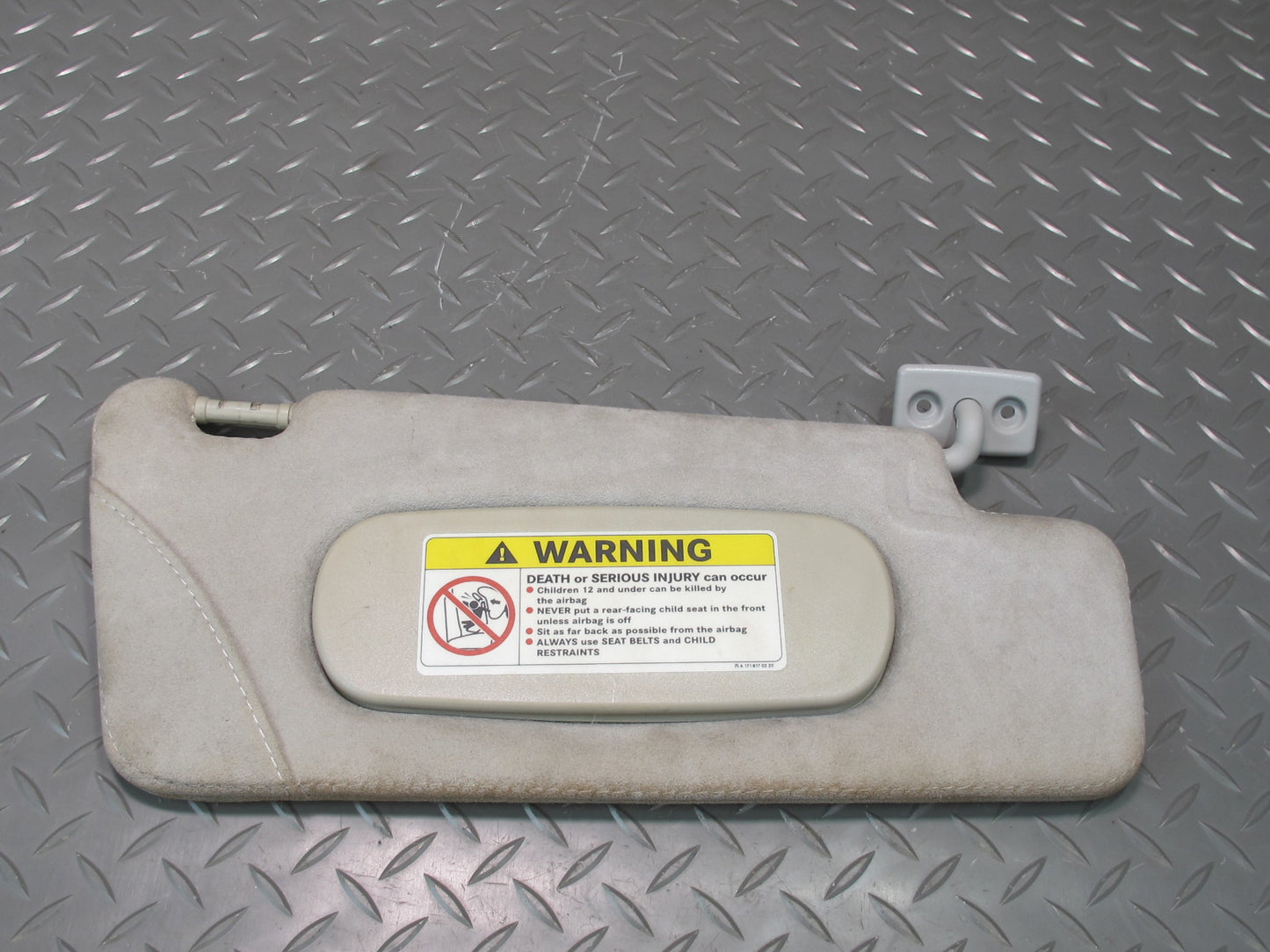 03-06 Mercedes R230 Sl-class Set of 2 Front Left & Right Sun Visor OEM