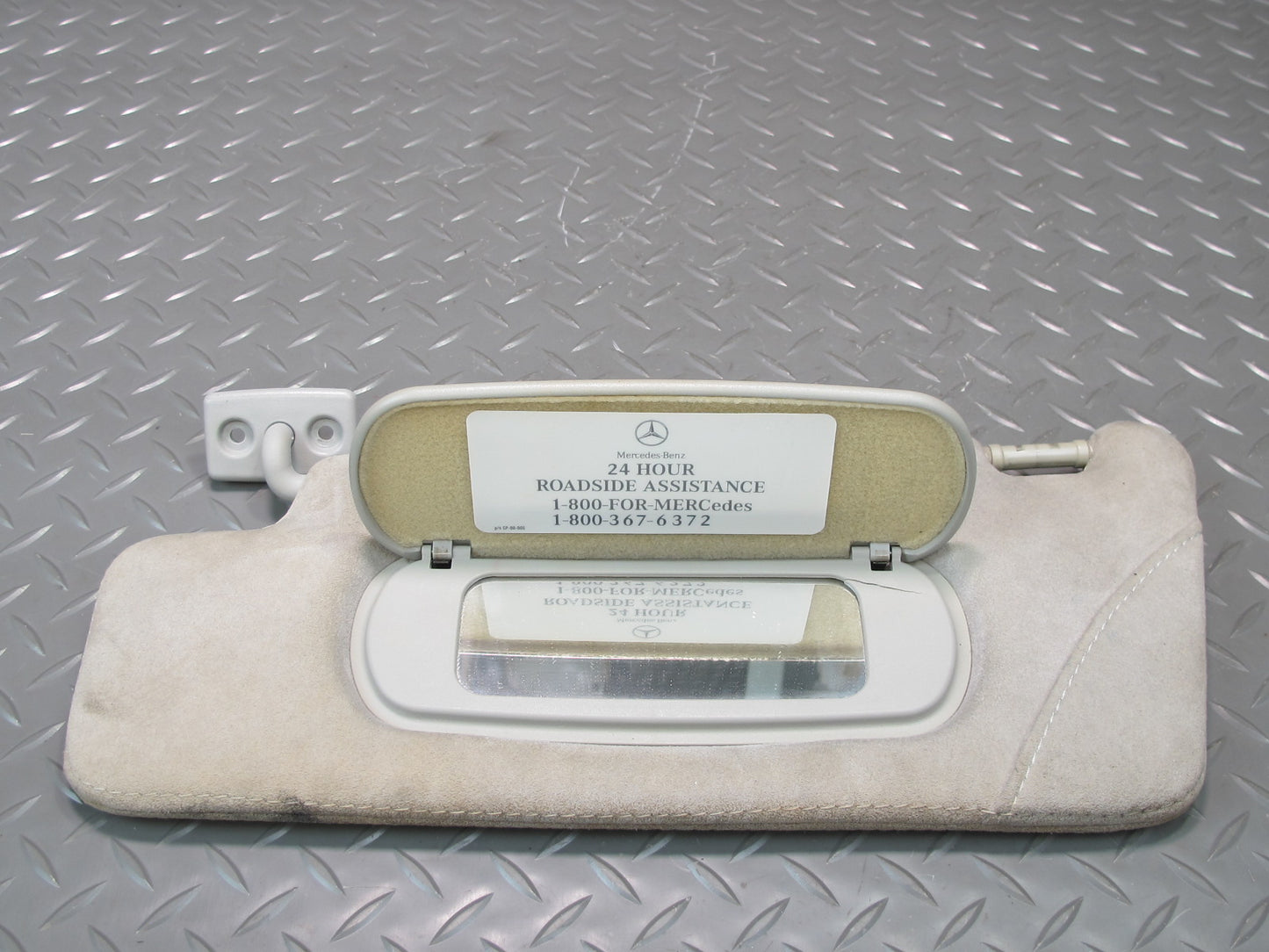 03-06 Mercedes R230 Sl-class Set of 2 Front Left & Right Sun Visor OEM