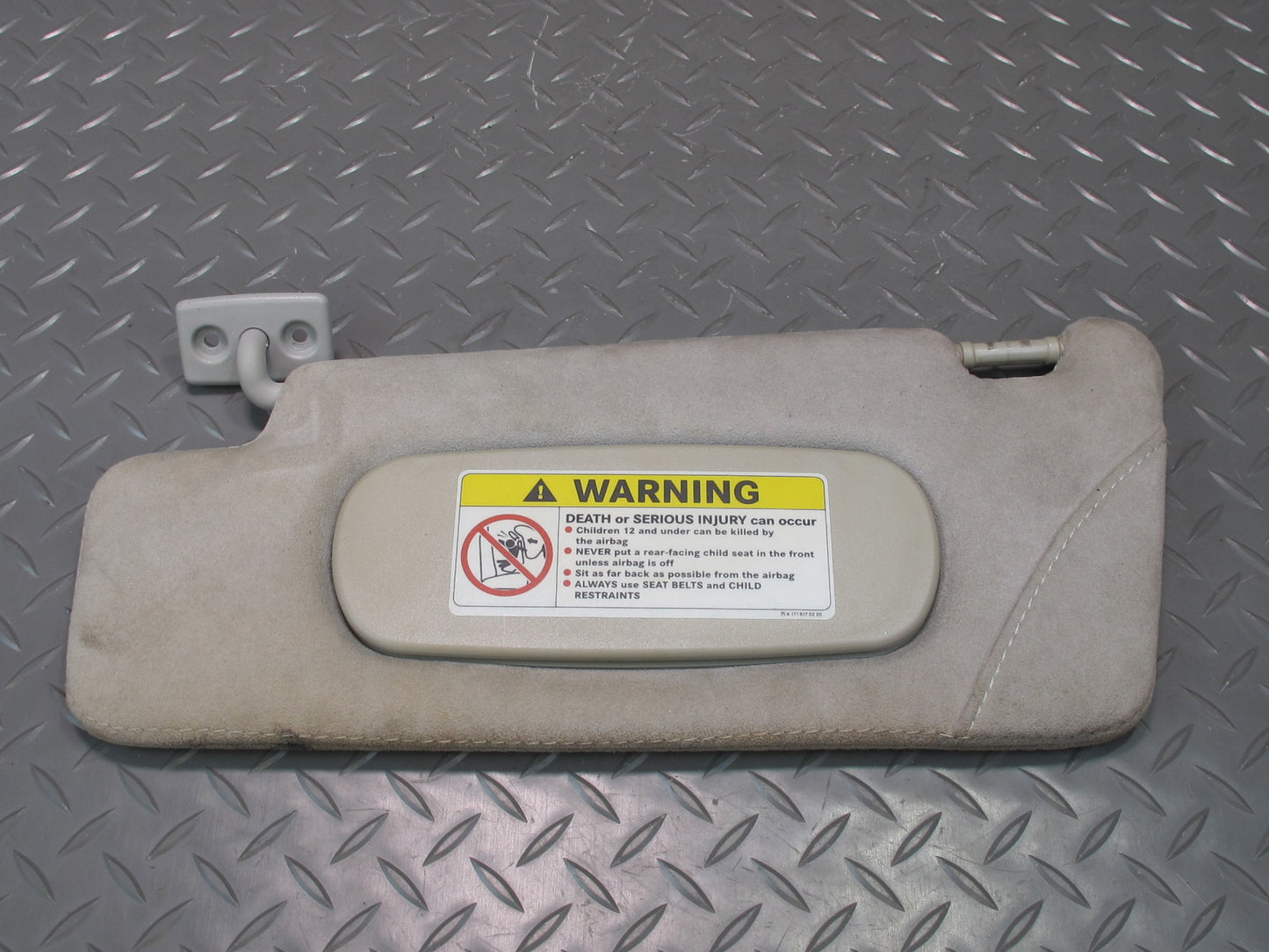 03-06 Mercedes R230 Sl-class Set of 2 Front Left & Right Sun Visor OEM