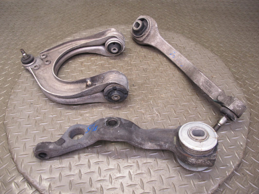 03-08 Mercedes R230 Sl-class Set of 3 Front Left Upper & Lower Control Arm OEM