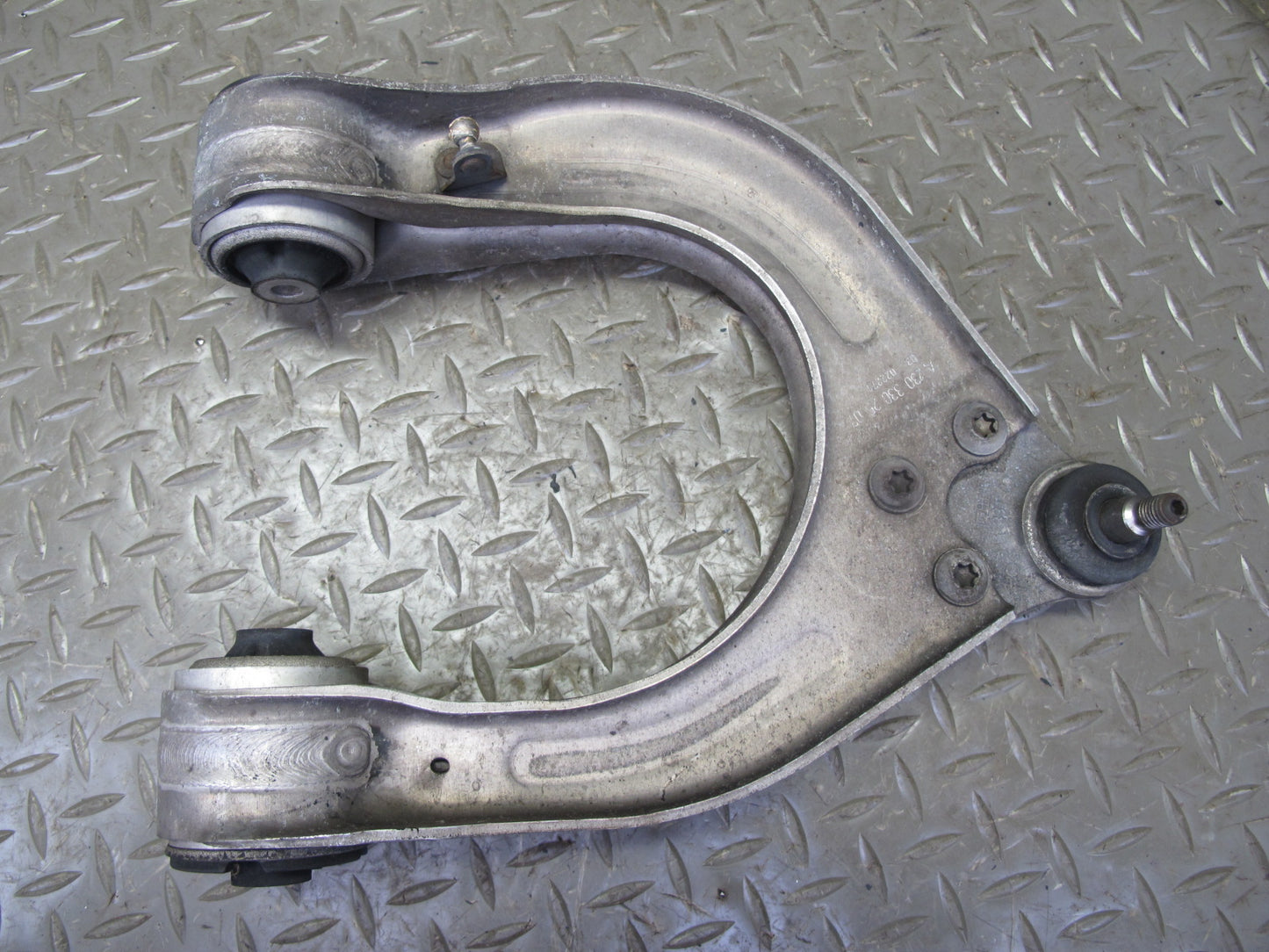 03-08 Mercedes R230 Sl-class Set of 3 Front Left Upper & Lower Control Arm OEM