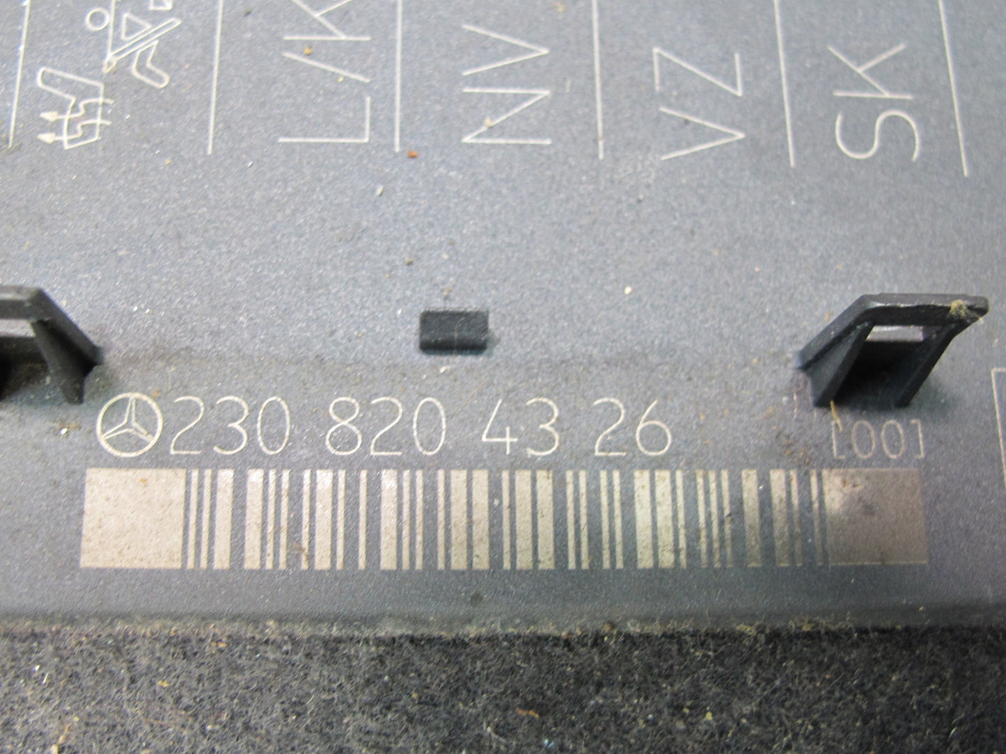 03-06 Mercedes R230 Sl-class Front Left Seat Control Module 2308204326 OEM