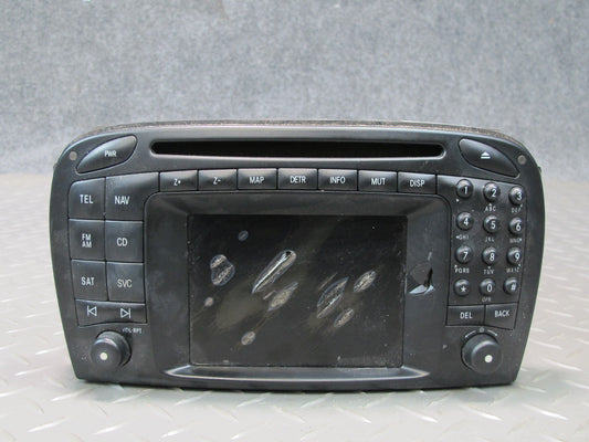 03-04 Mercedes R230 Sl-class GPS Navi Radio CD Player Receiver Head Unit OEM