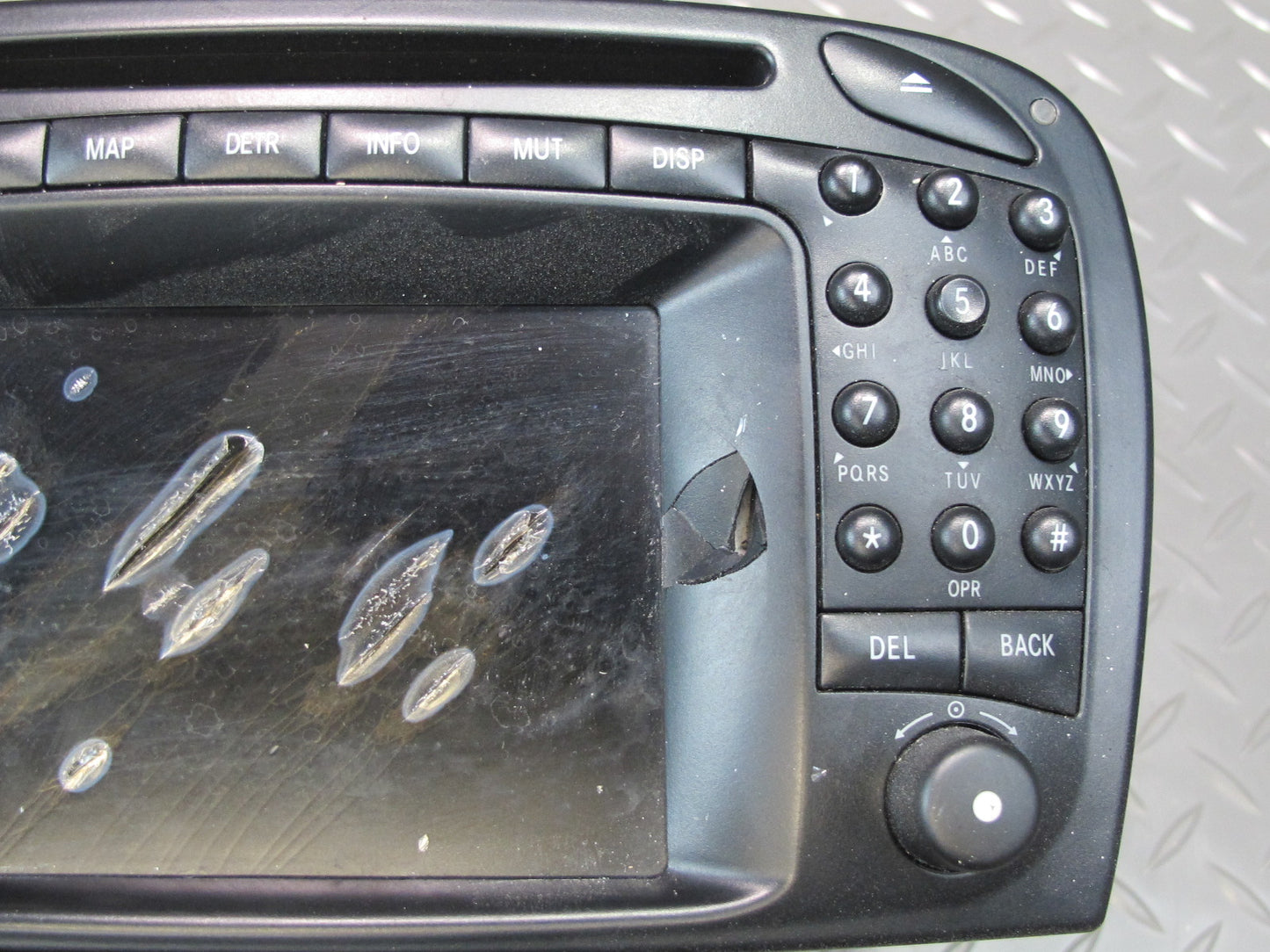 03-04 Mercedes R230 Sl-class GPS Navi Radio CD Player Receiver Head Unit OEM