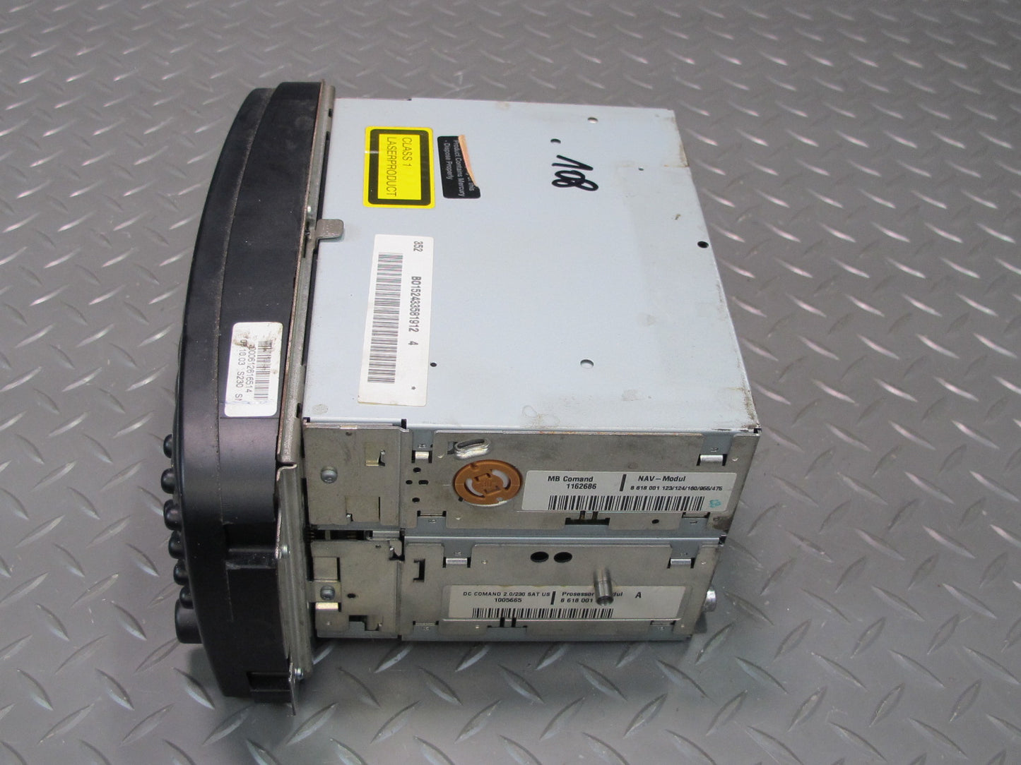 03-04 Mercedes R230 Sl-class GPS Navi Radio CD Player Receiver Head Unit OEM