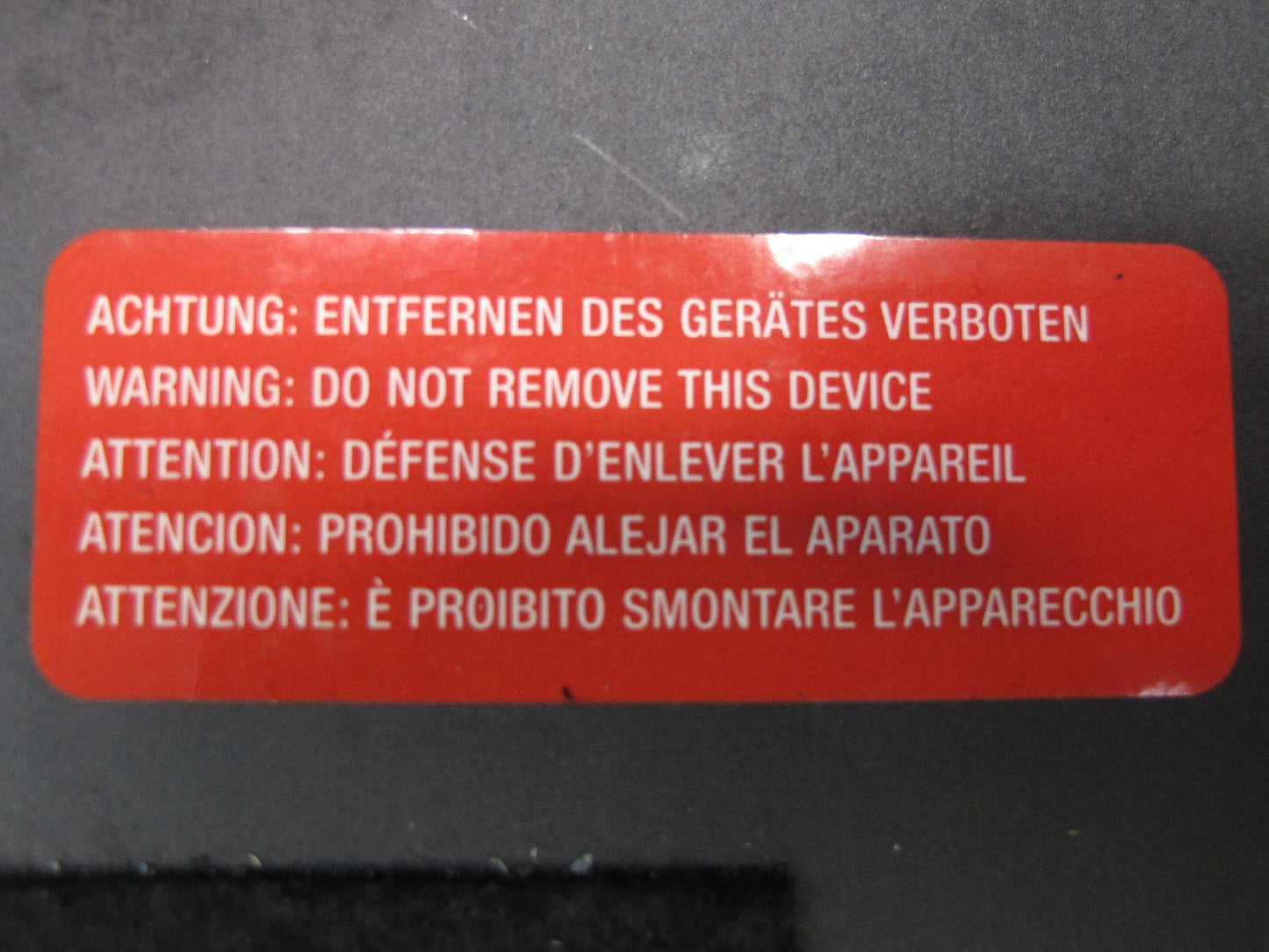 03-08 Mercedes R230 Sl-class Convertible TOP Roof Control Module 2308201626 OEM