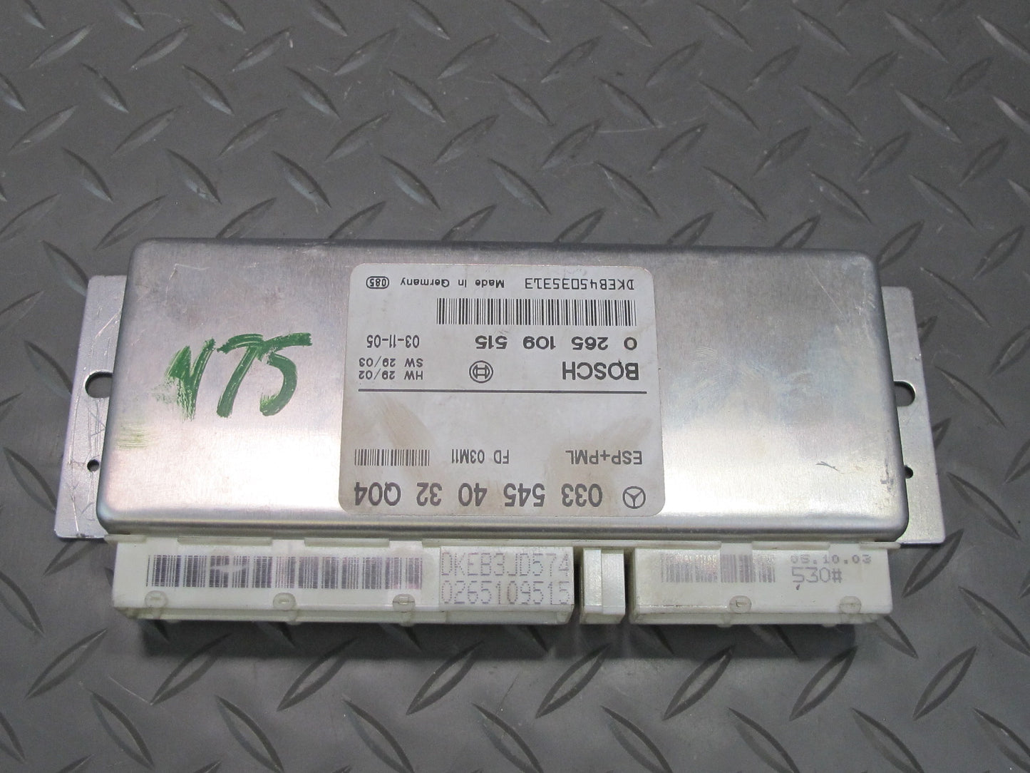 03-06 Mercedes R230 Sl-class Anti Lock Brake ABS Pump Module 0335454032 OEM