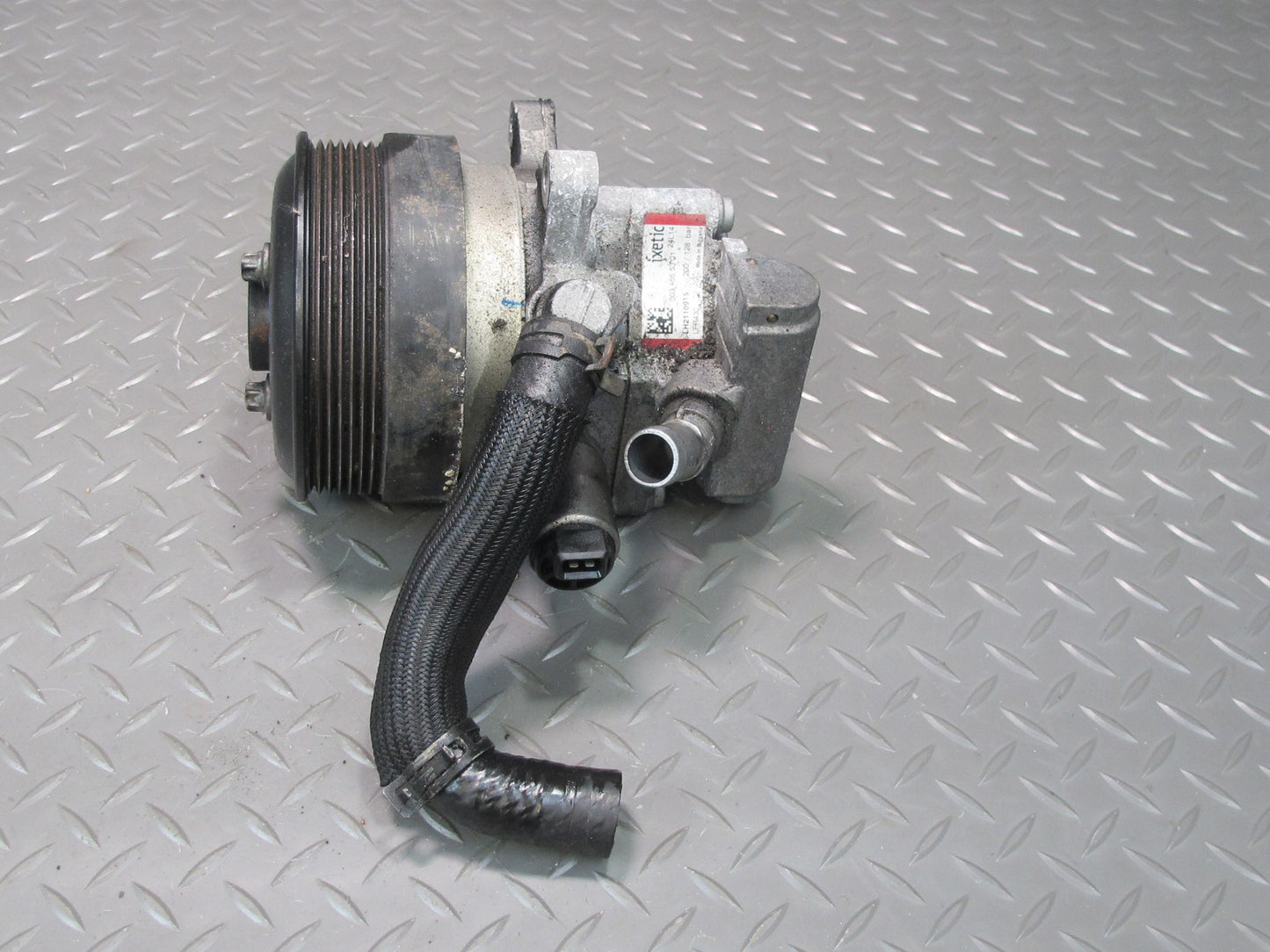 04-06 Mercedes R230 SL600 Tandem ABC Power Steering Pump 85K Mile 0034665301 OEM