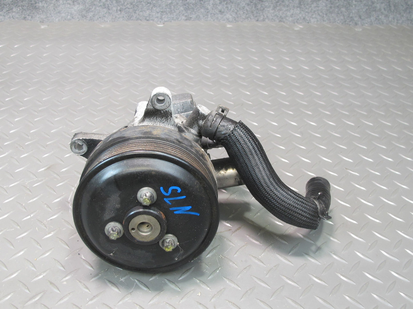 04-06 Mercedes R230 SL600 Tandem ABC Power Steering Pump 85K Mile 0034665301 OEM