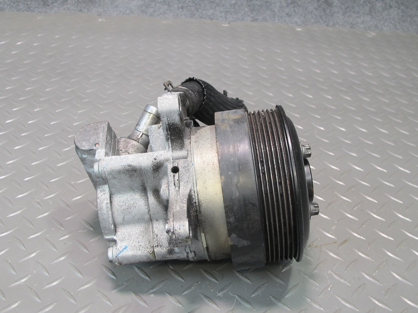 04-06 Mercedes R230 SL600 Tandem ABC Power Steering Pump 85K Mile 0034665301 OEM