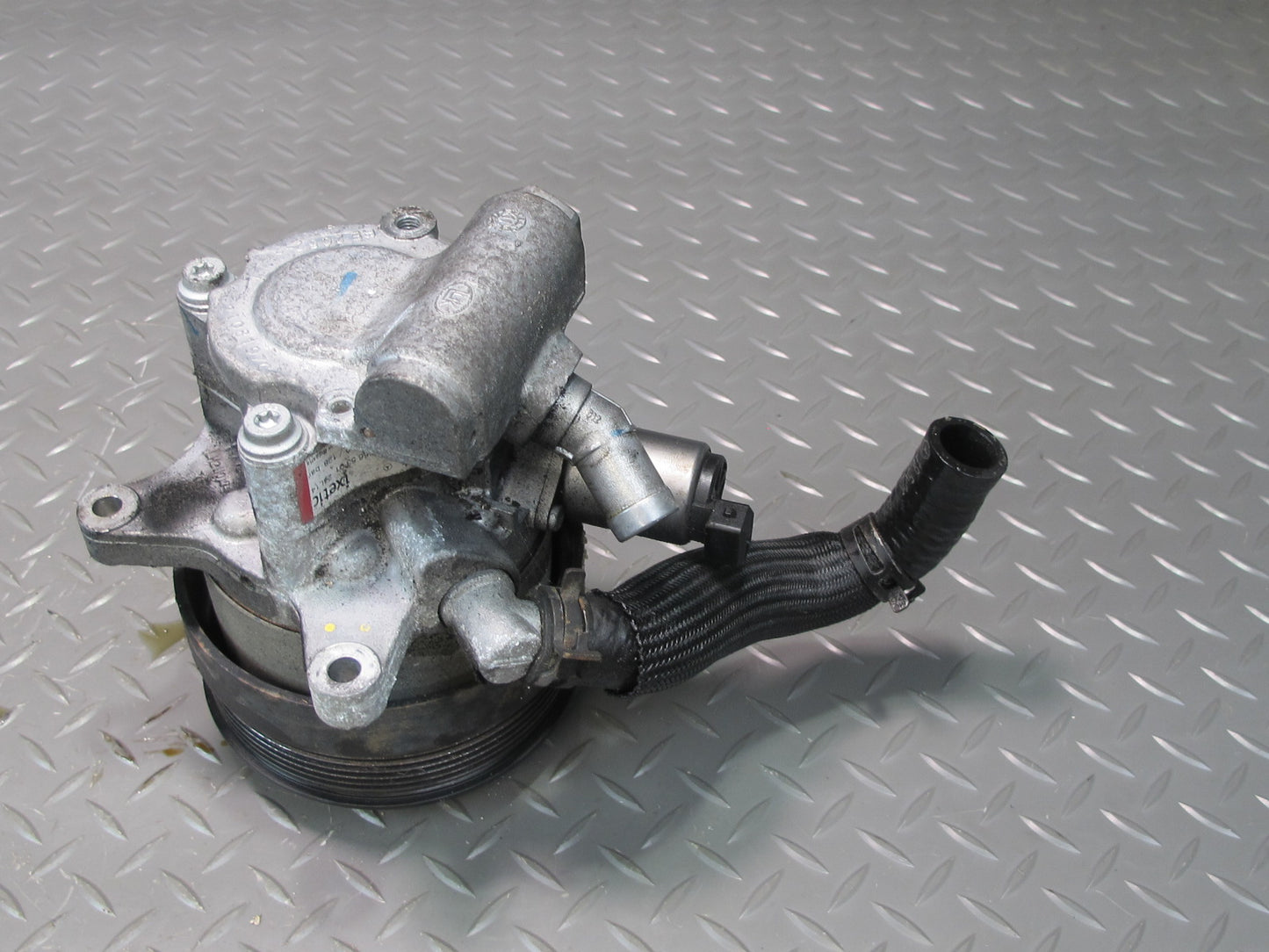 04-06 Mercedes R230 SL600 Tandem ABC Power Steering Pump 85K Mile 0034665301 OEM