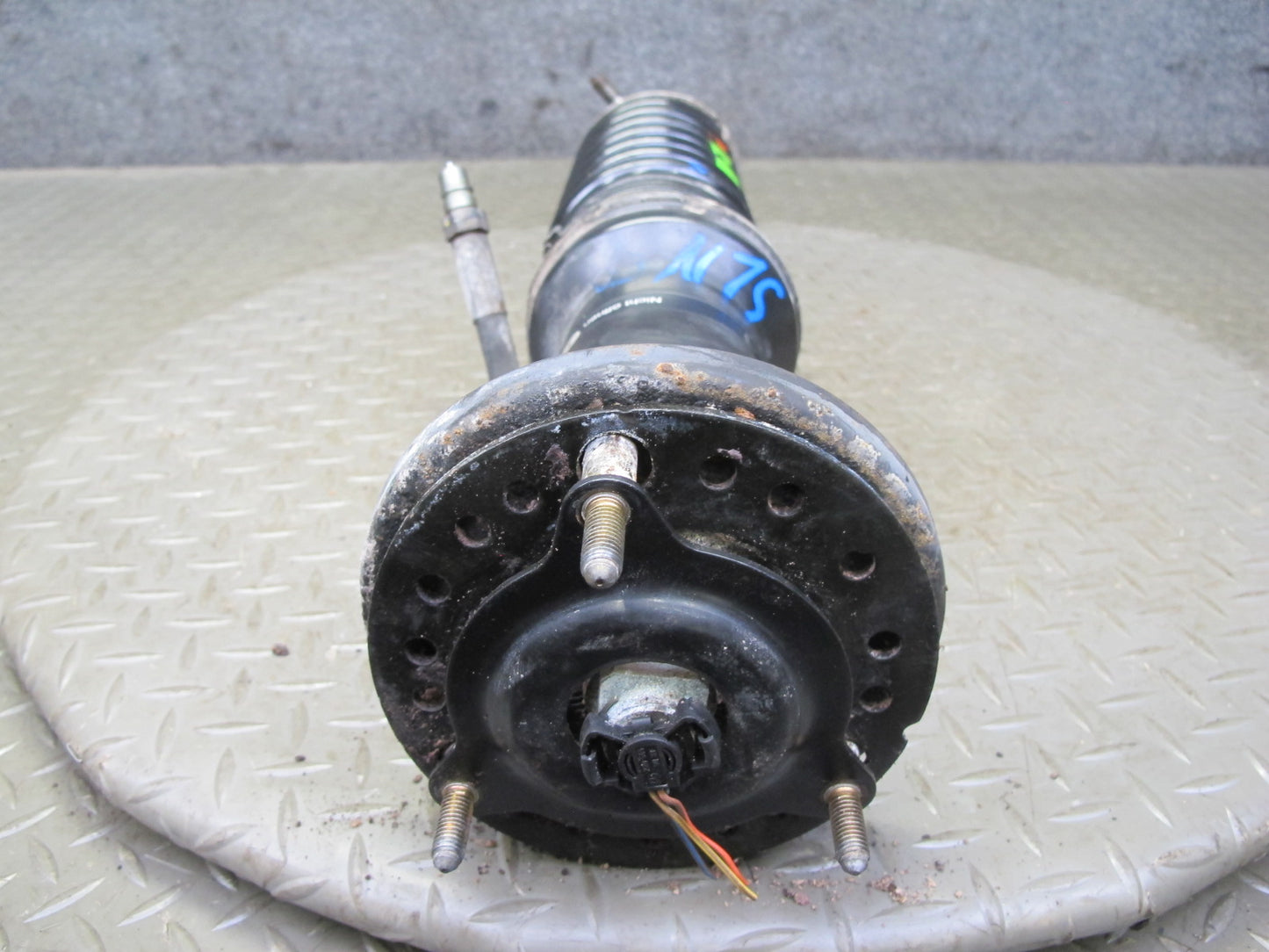 03-06 Mercedes R230 SL Front Right ABC Hydraulic Strut Shock Absorber 85K OEM