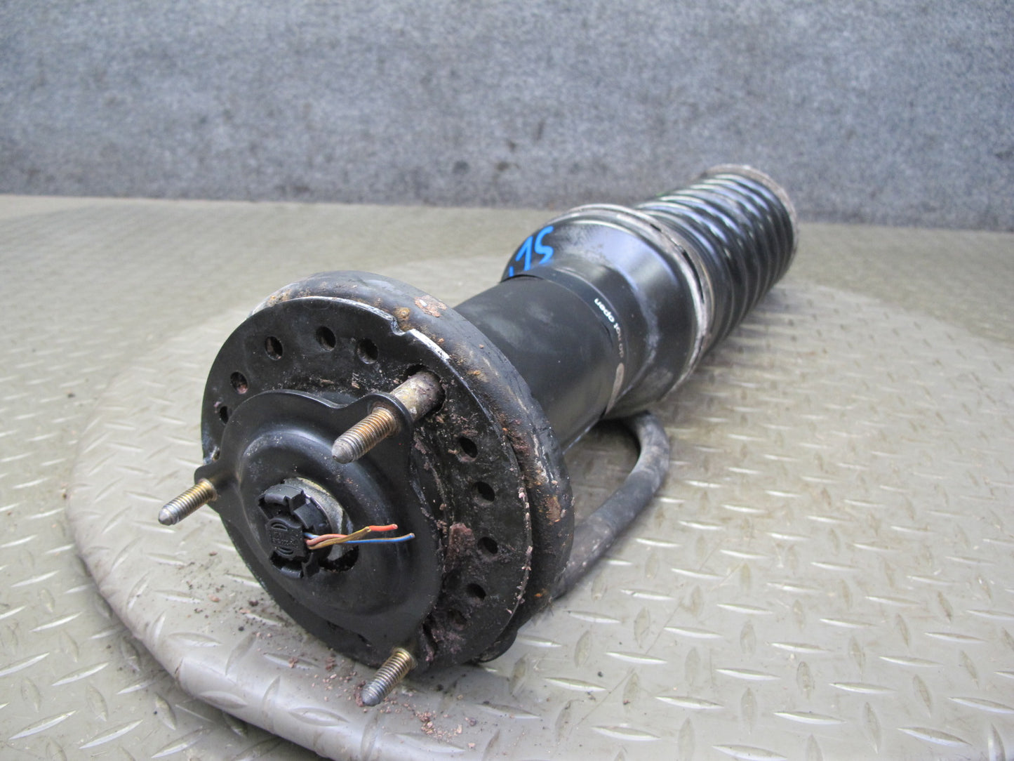 03-06 Mercedes R230 SL Front Right ABC Hydraulic Strut Shock Absorber 85K OEM