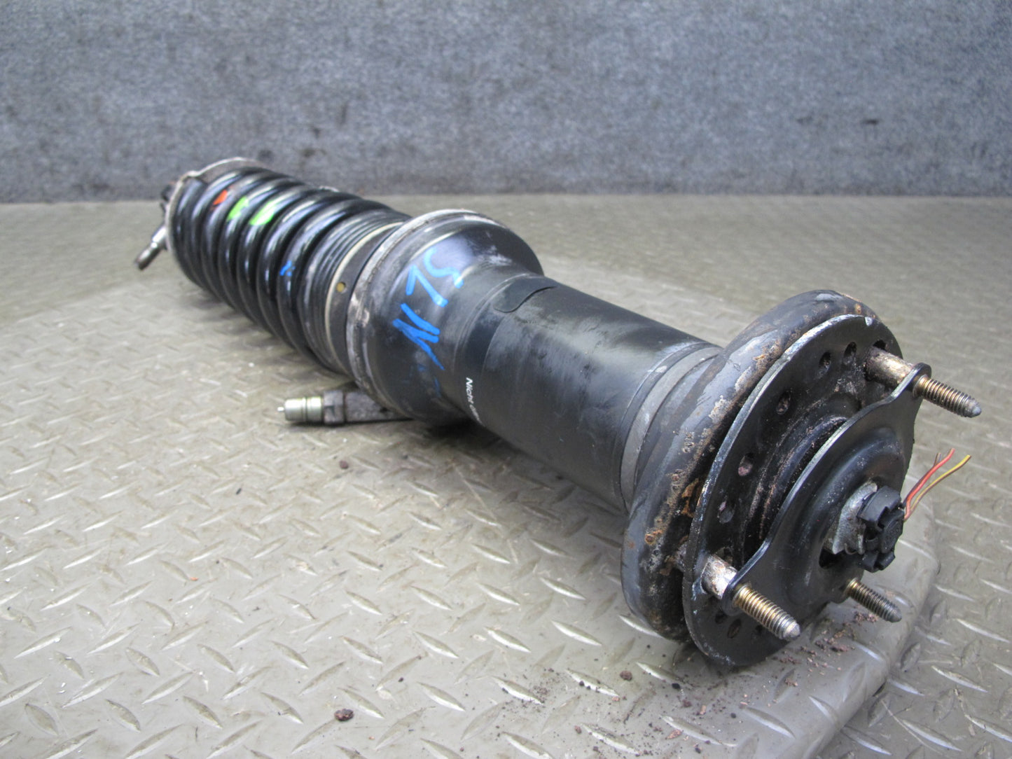 03-06 Mercedes R230 SL Front Right ABC Hydraulic Strut Shock Absorber 85K OEM