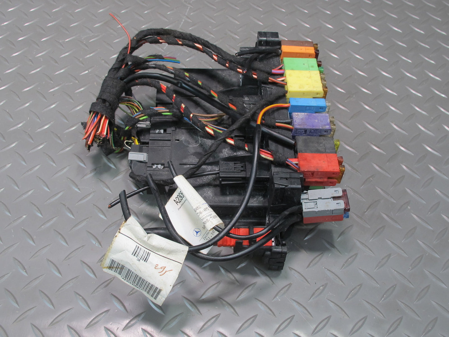 03-12 Mercedes R230 Sl-class Rear SAM Fuse Relay Box Module 0345456232 OEM