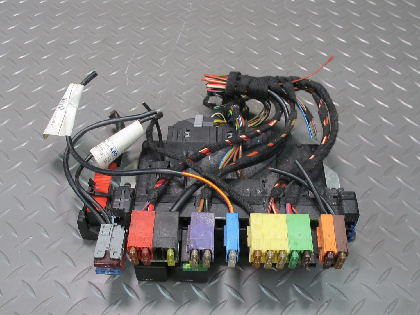 03-12 Mercedes R230 Sl-class Rear SAM Fuse Relay Box Module 0345456232 OEM