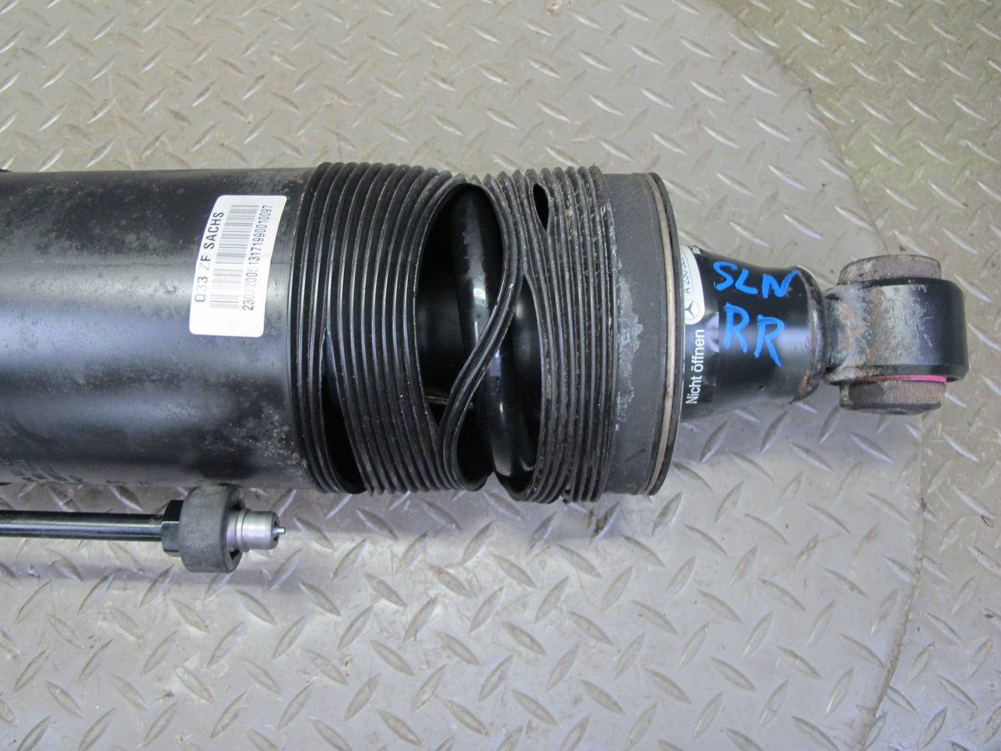 03-06 Mercedes R230 SL Rear Right ABC Hydraulic Strut Shock Absorber OEM