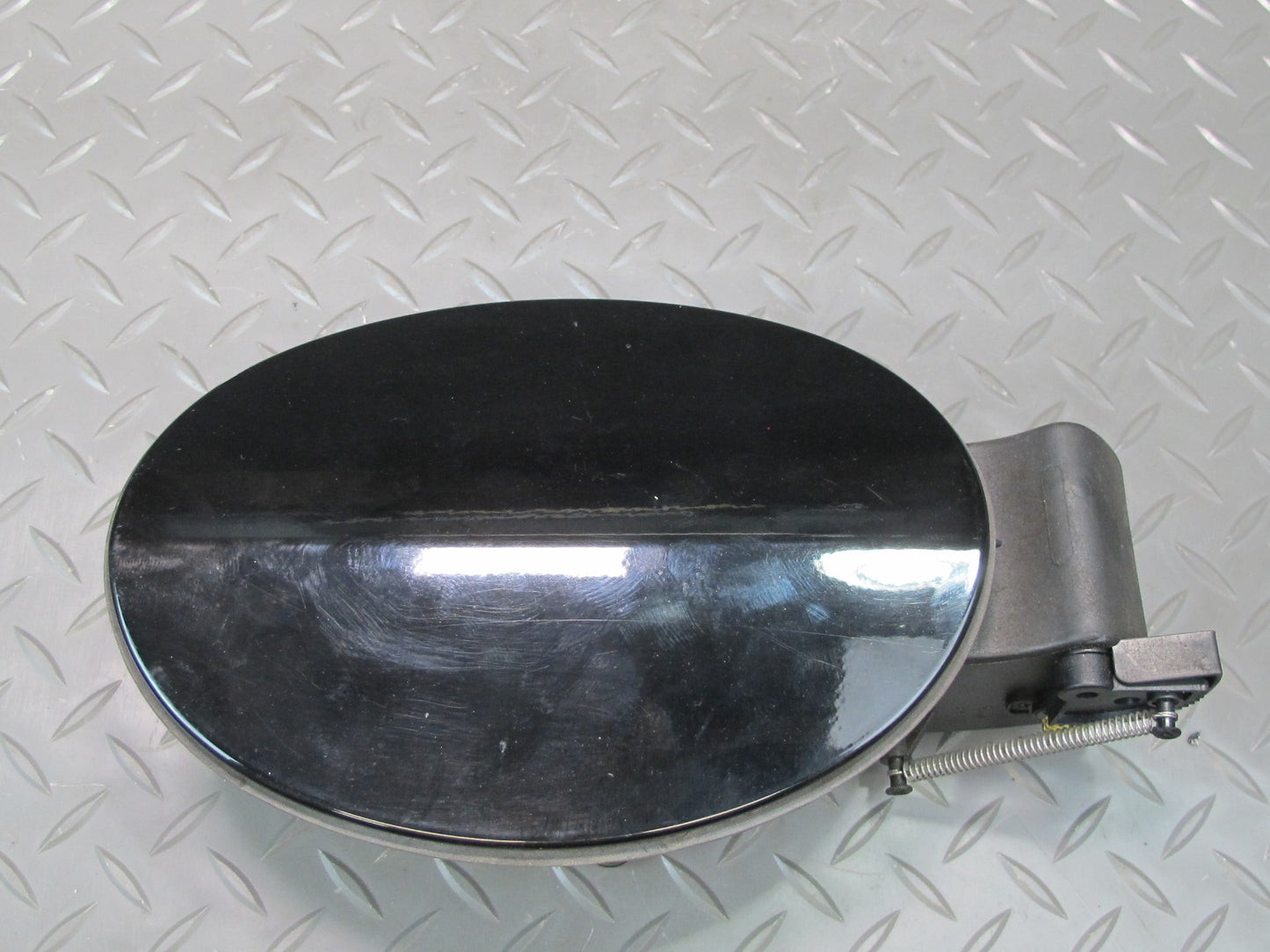 03-06 Mercedes R230 Fuel Tank Filler Door Lid Cover w Hinge OEM