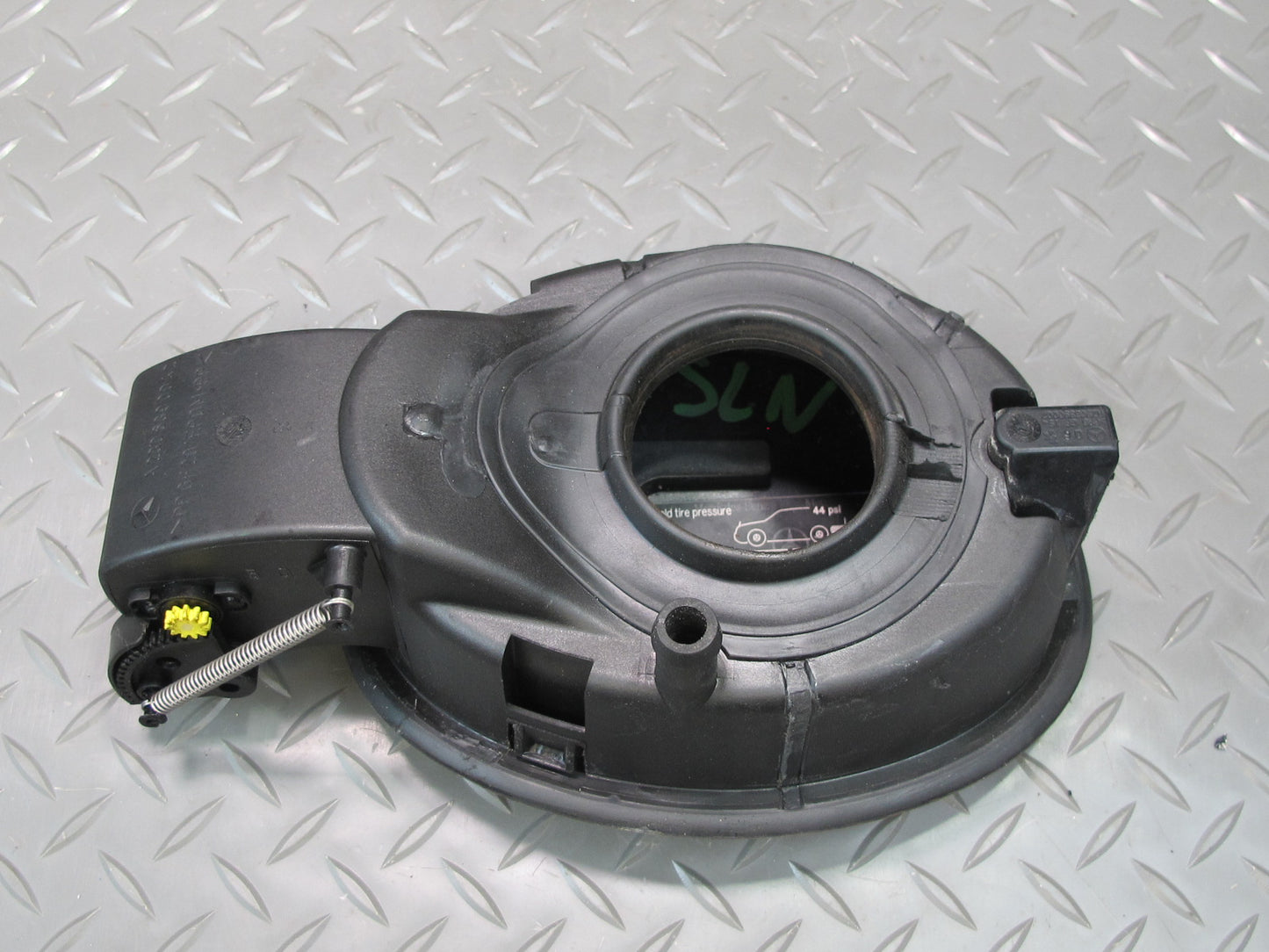 03-06 Mercedes R230 Fuel Tank Filler Door Lid Cover w Hinge OEM