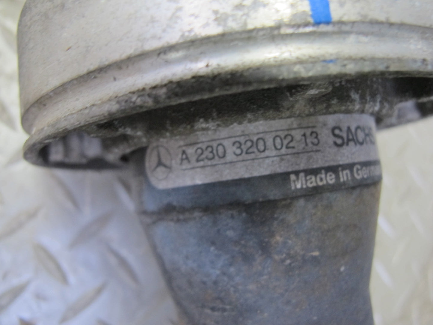 03-06 Mercedes R230 SL Rear Left ABC Hydraulic Strut Shock Absorber OEM